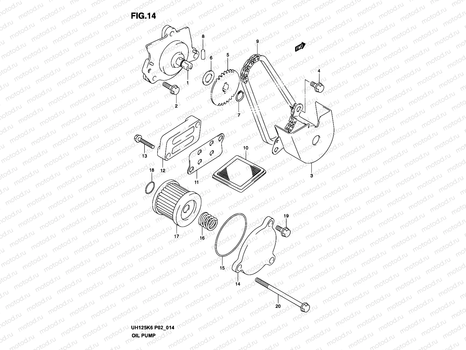 14 - OIL PUMP