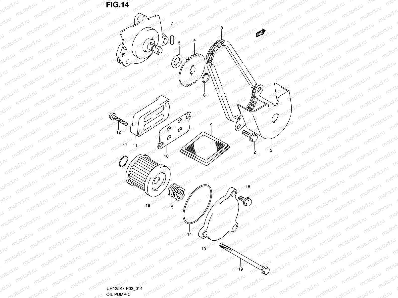 14 - OIL PUMP