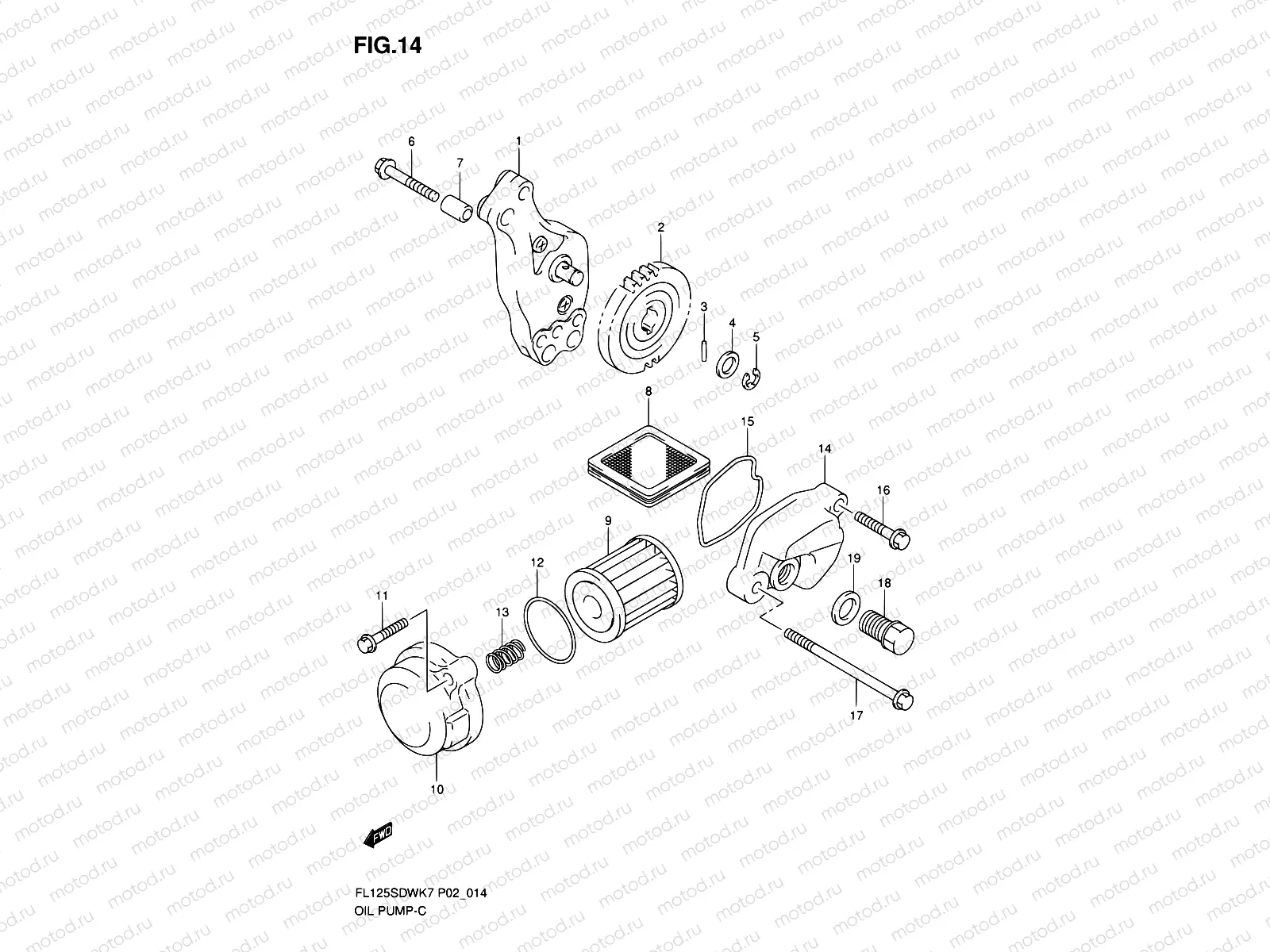 14 - OIL PUMP