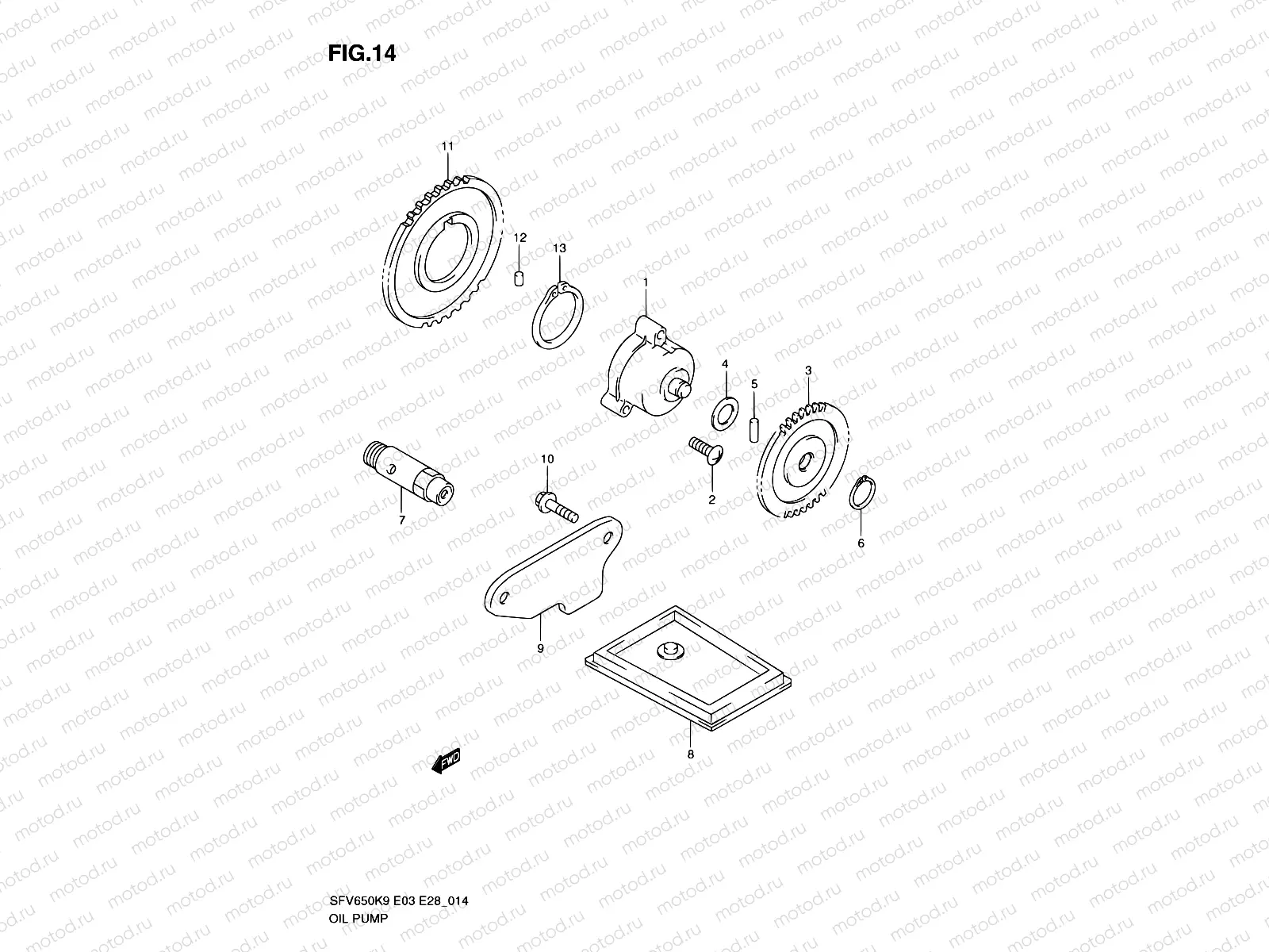 14 - OIL PUMP