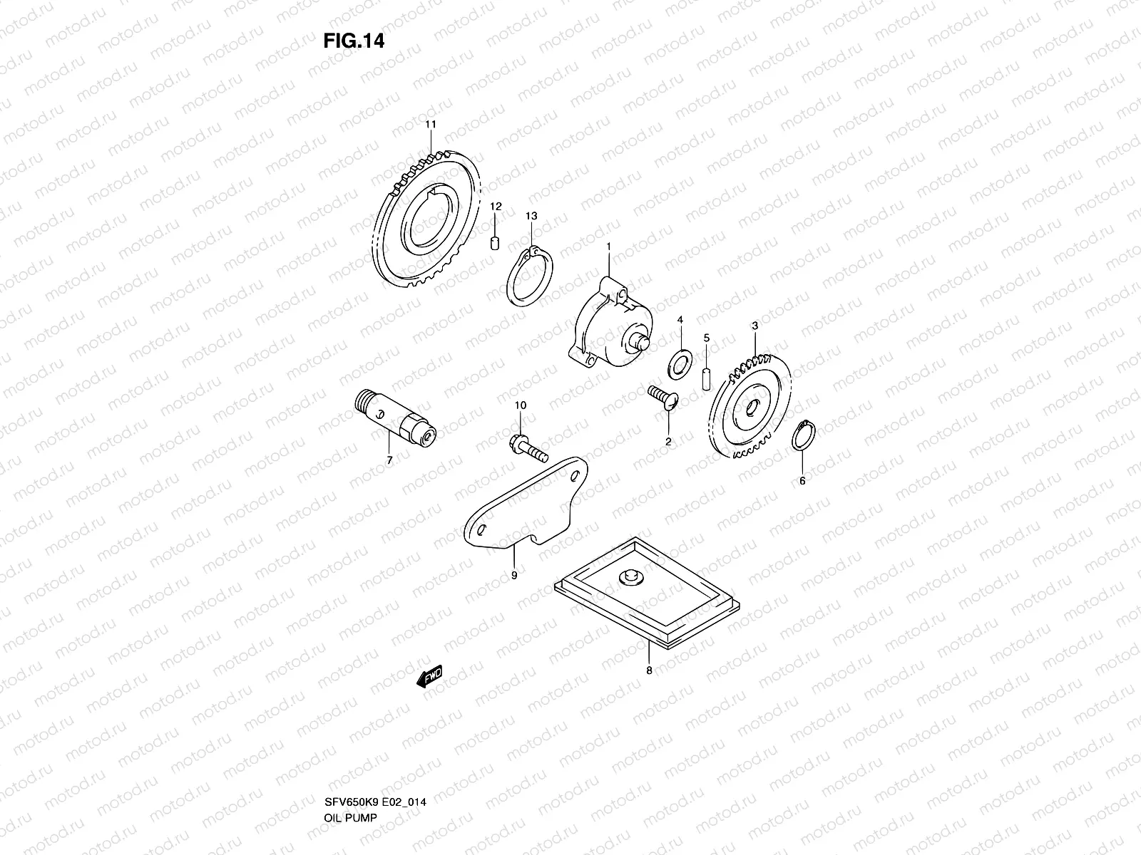 14 - OIL PUMP
