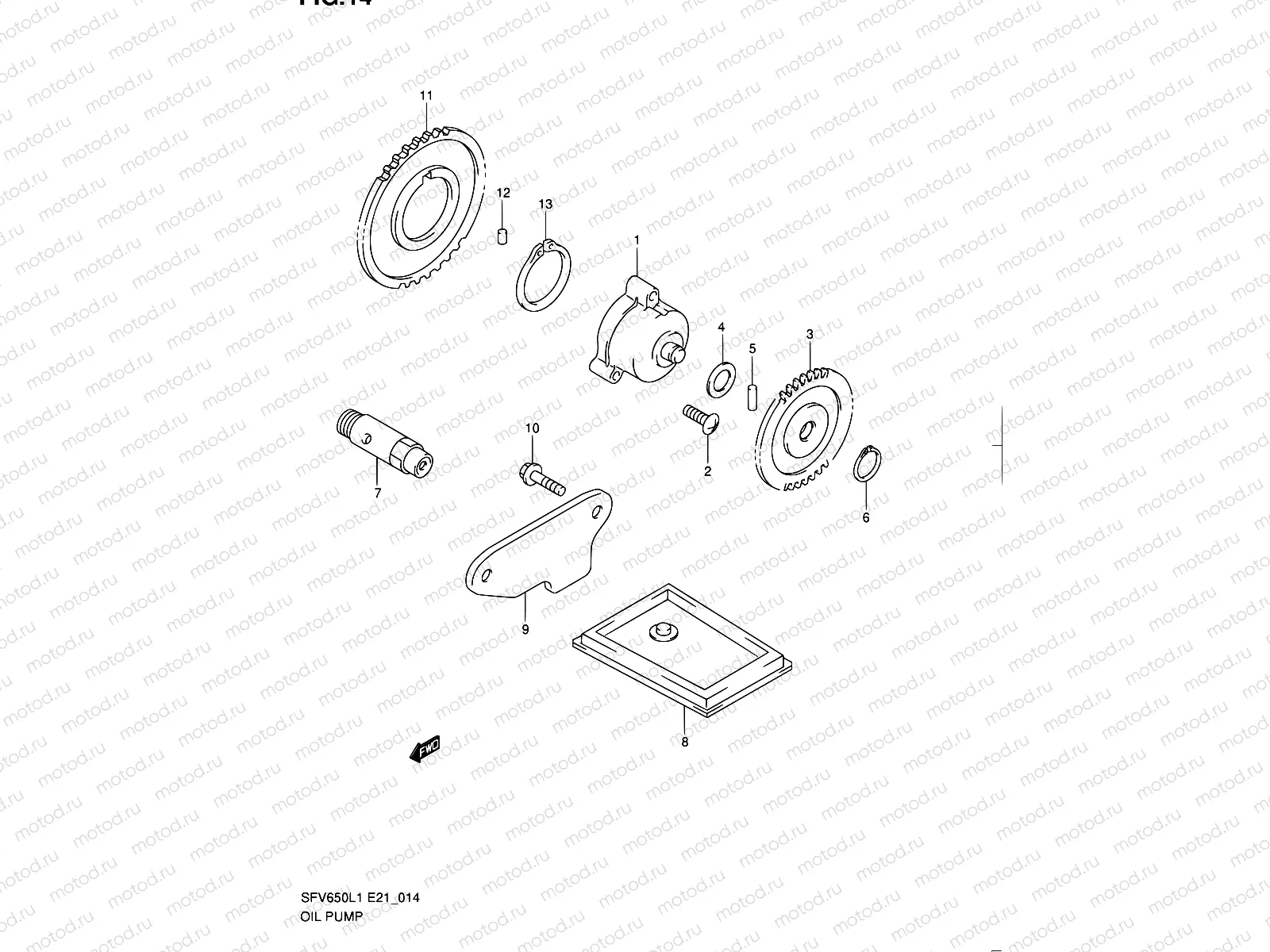 14 - OIL PUMP