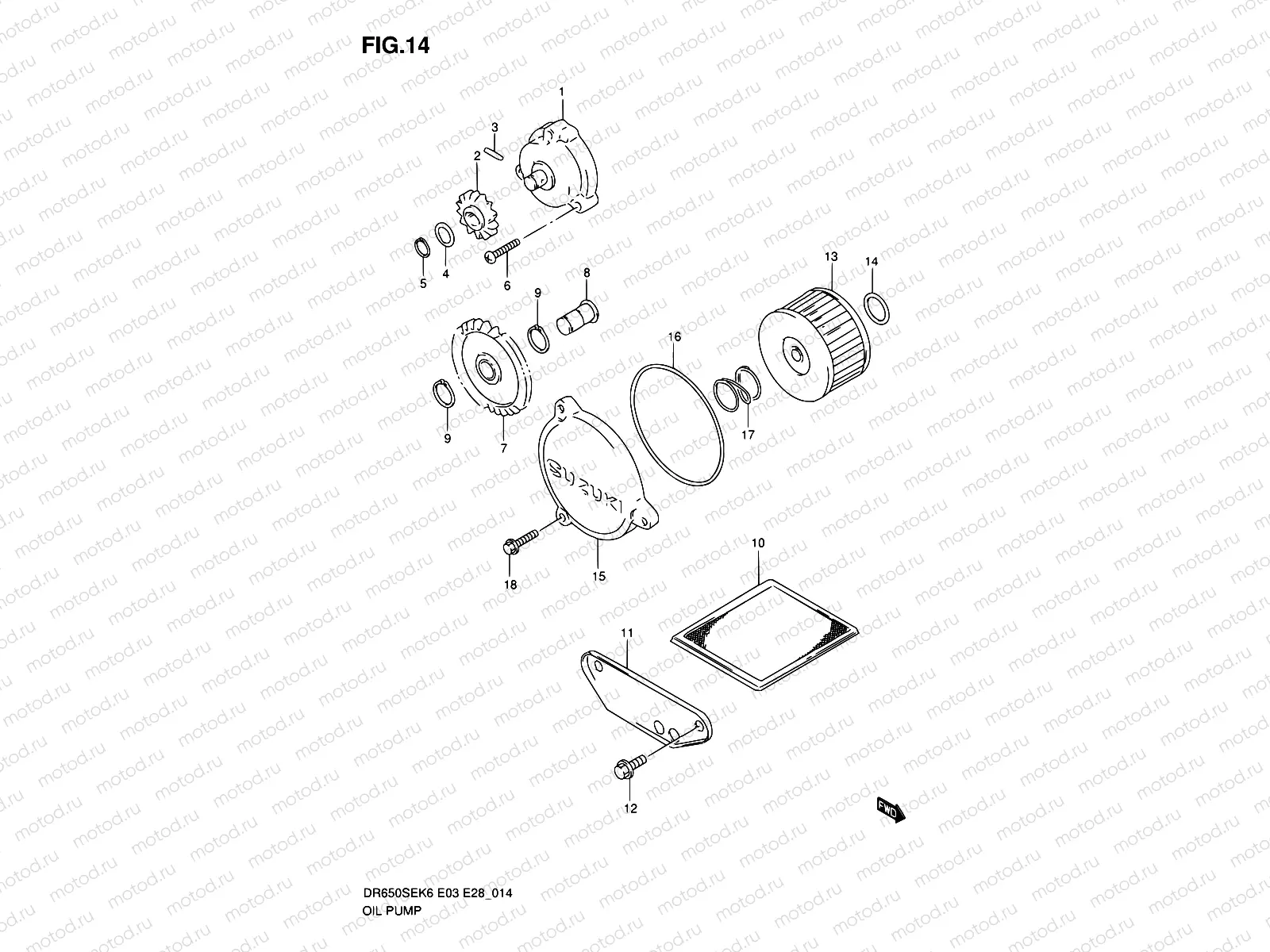 14 - OIL PUMP