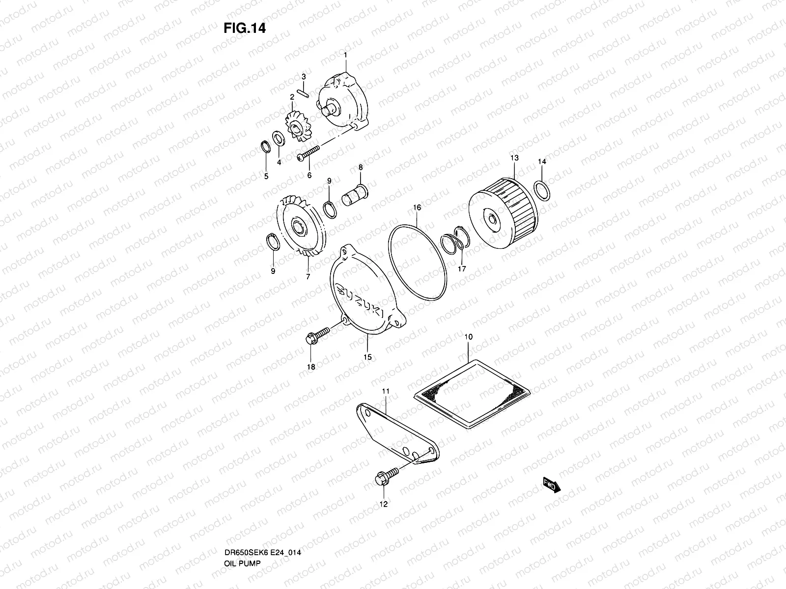 14 - OIL PUMP