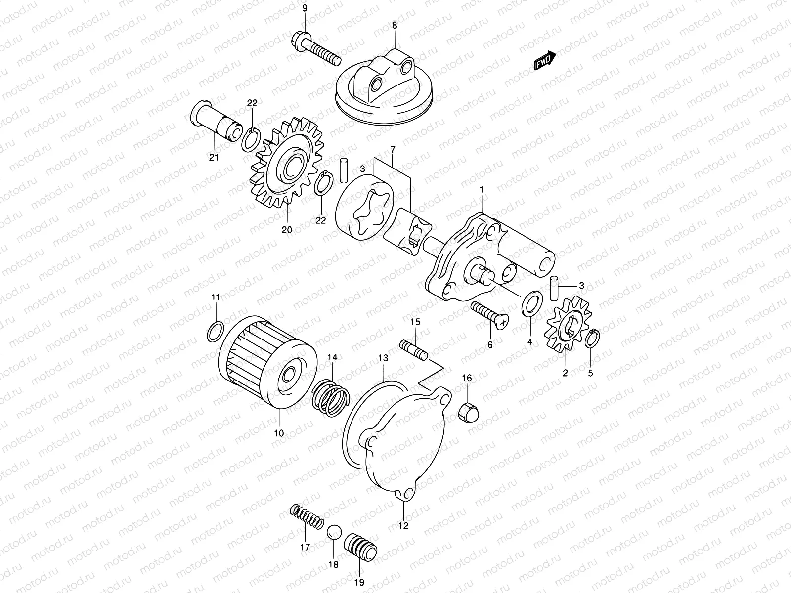 14 - OIL PUMP