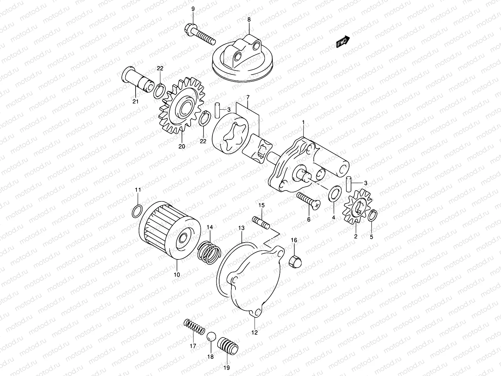 14 - OIL PUMP