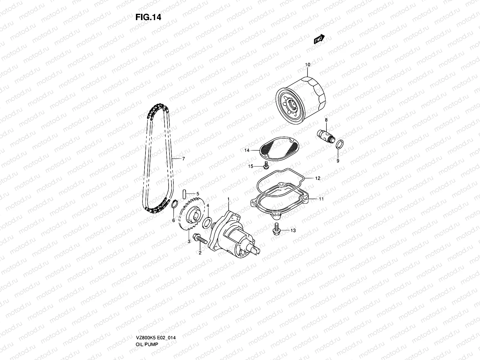 14 - OIL PUMP