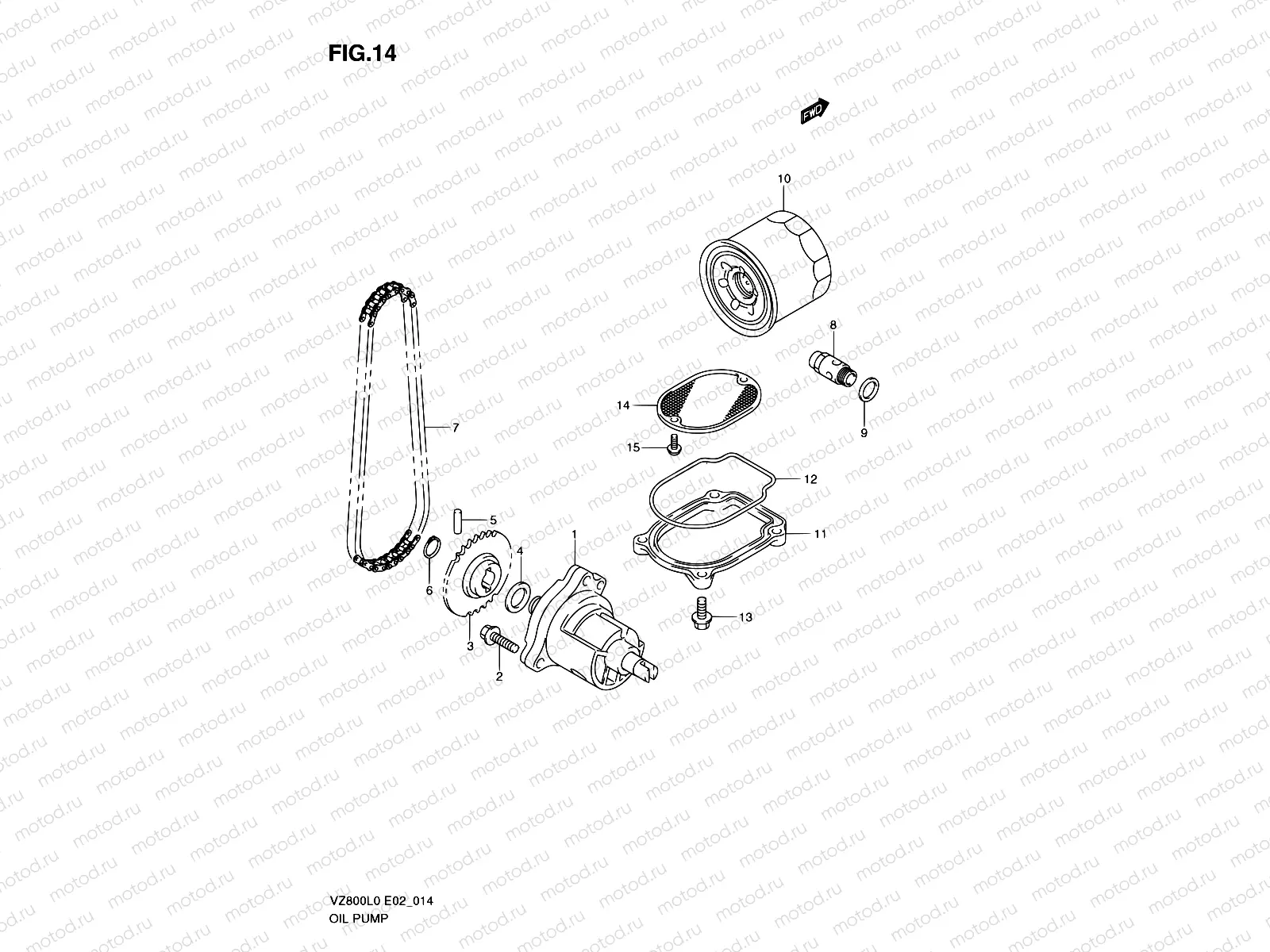 14 - OIL PUMP