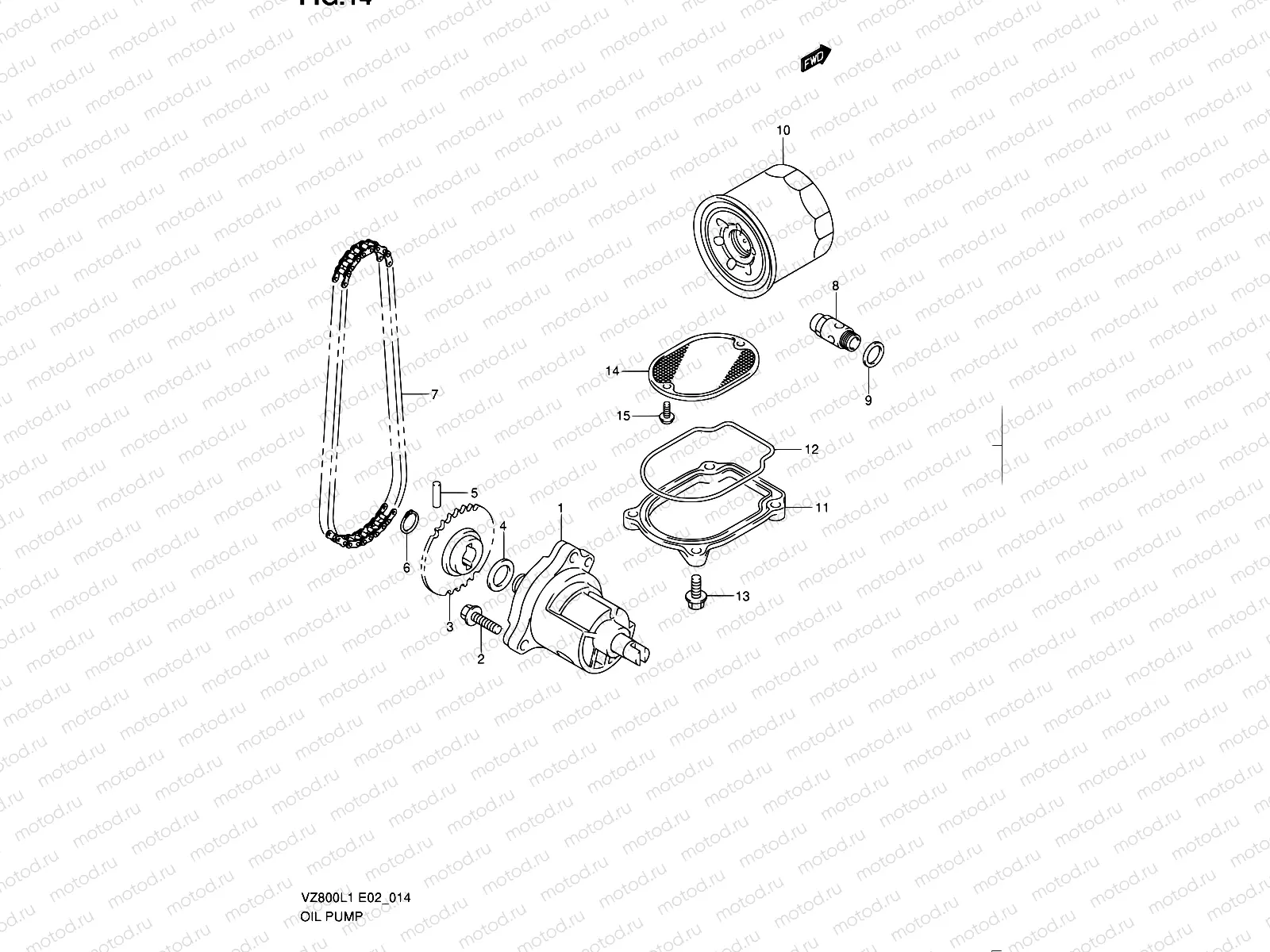 14 - OIL PUMP