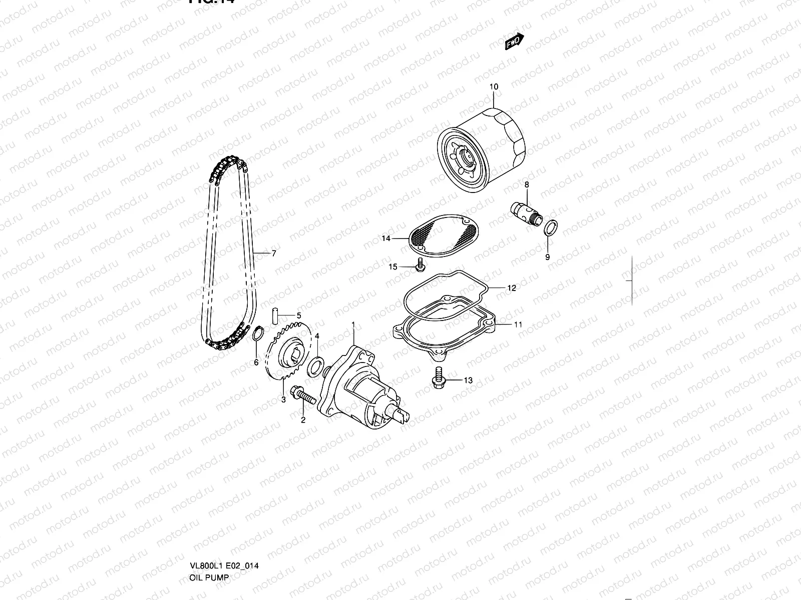 14 - OIL PUMP