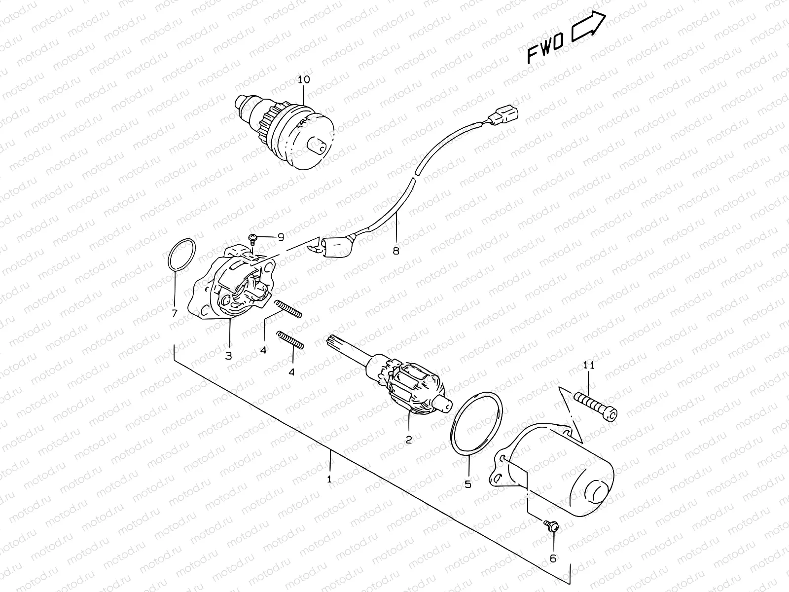14 - STARTING MOTOR