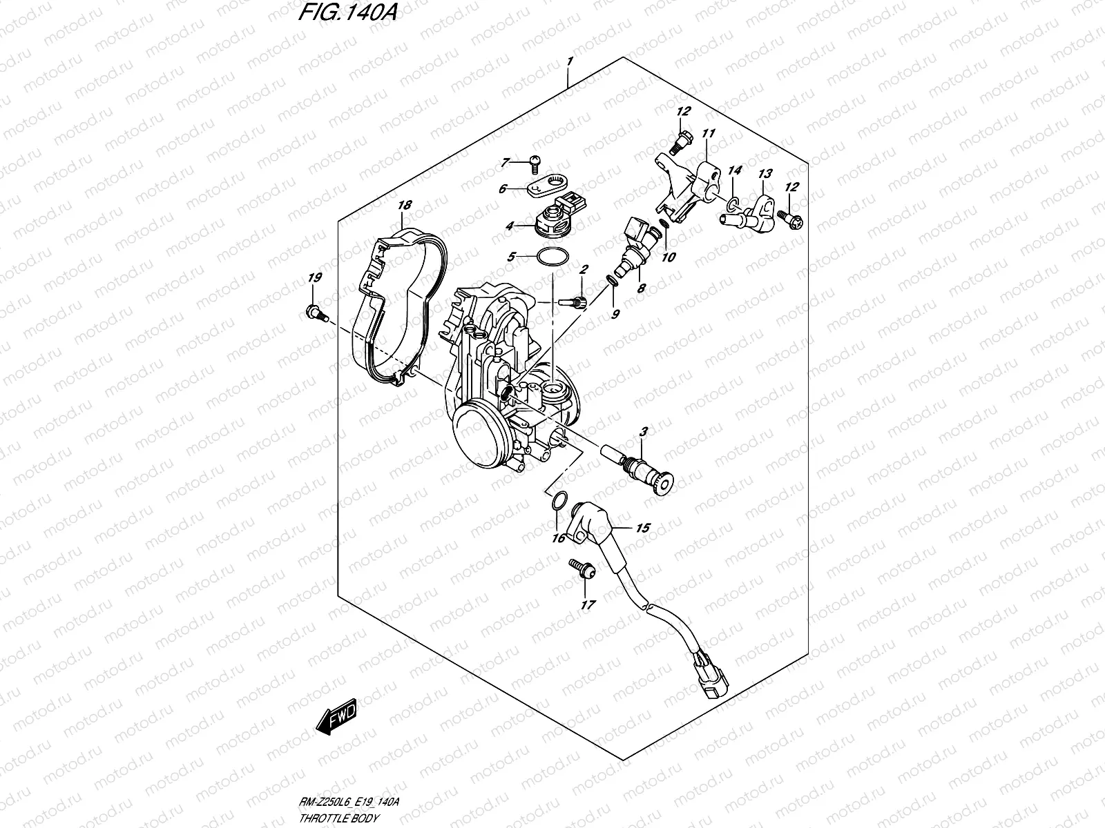140A - THROTTLE BODY
