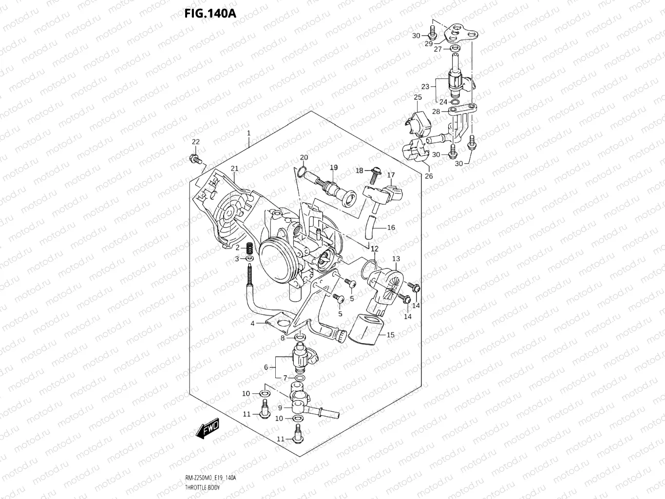 140A - THROTTLE BODY