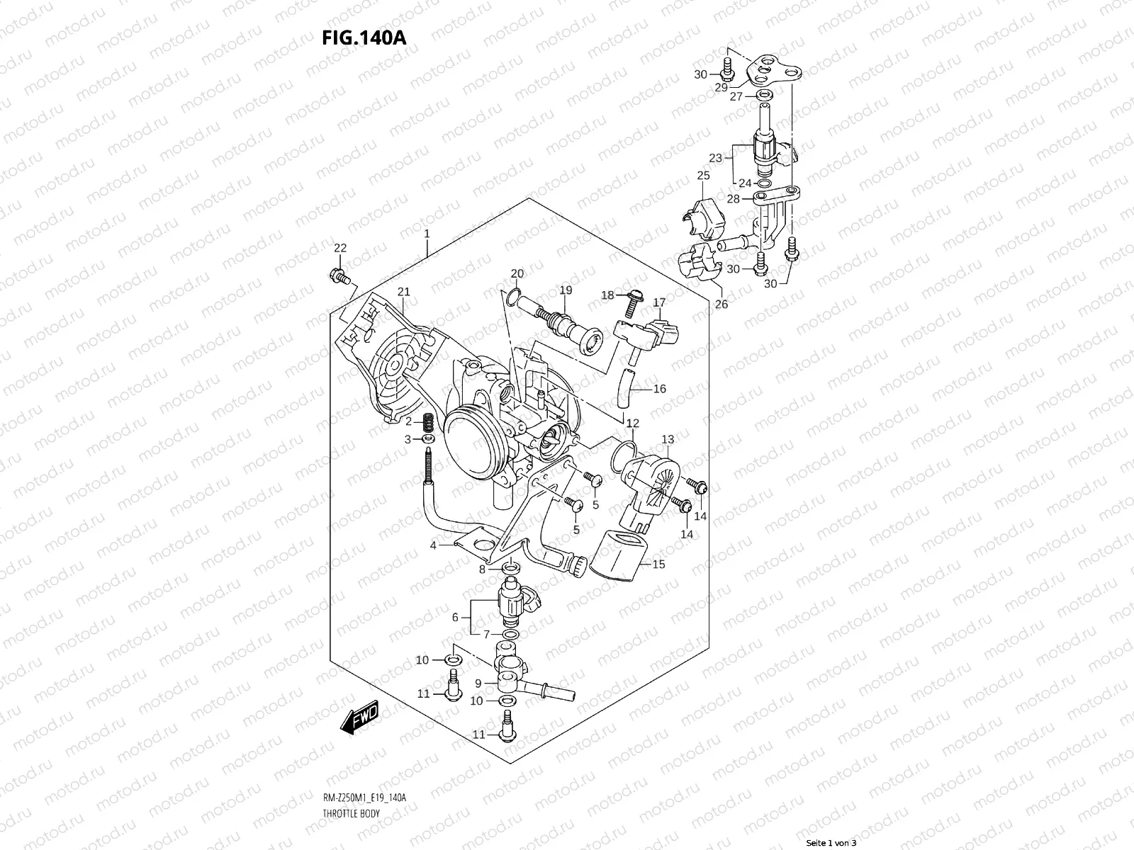 140A - THROTTLE BODY