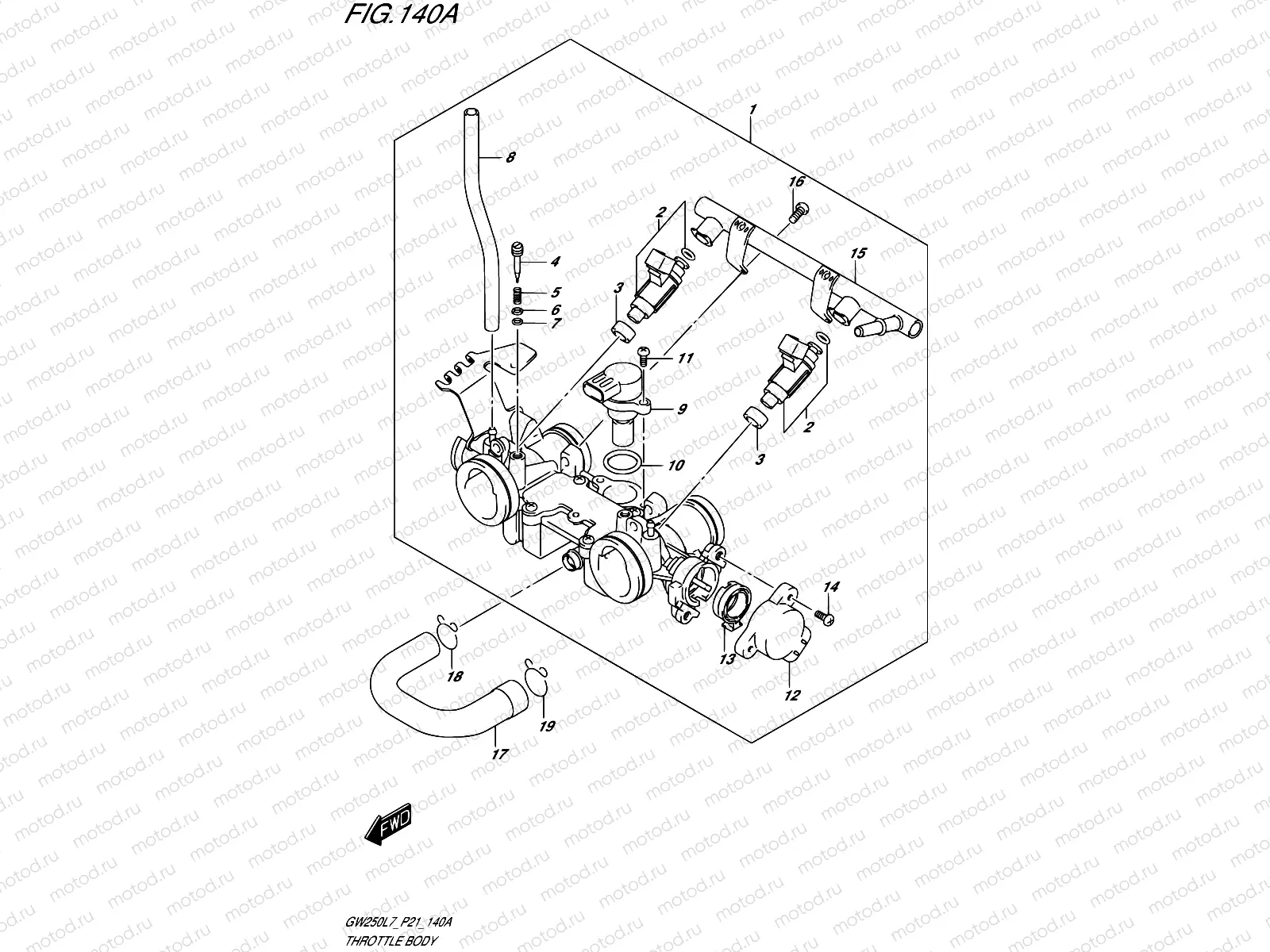 140A - THROTTLE BODY