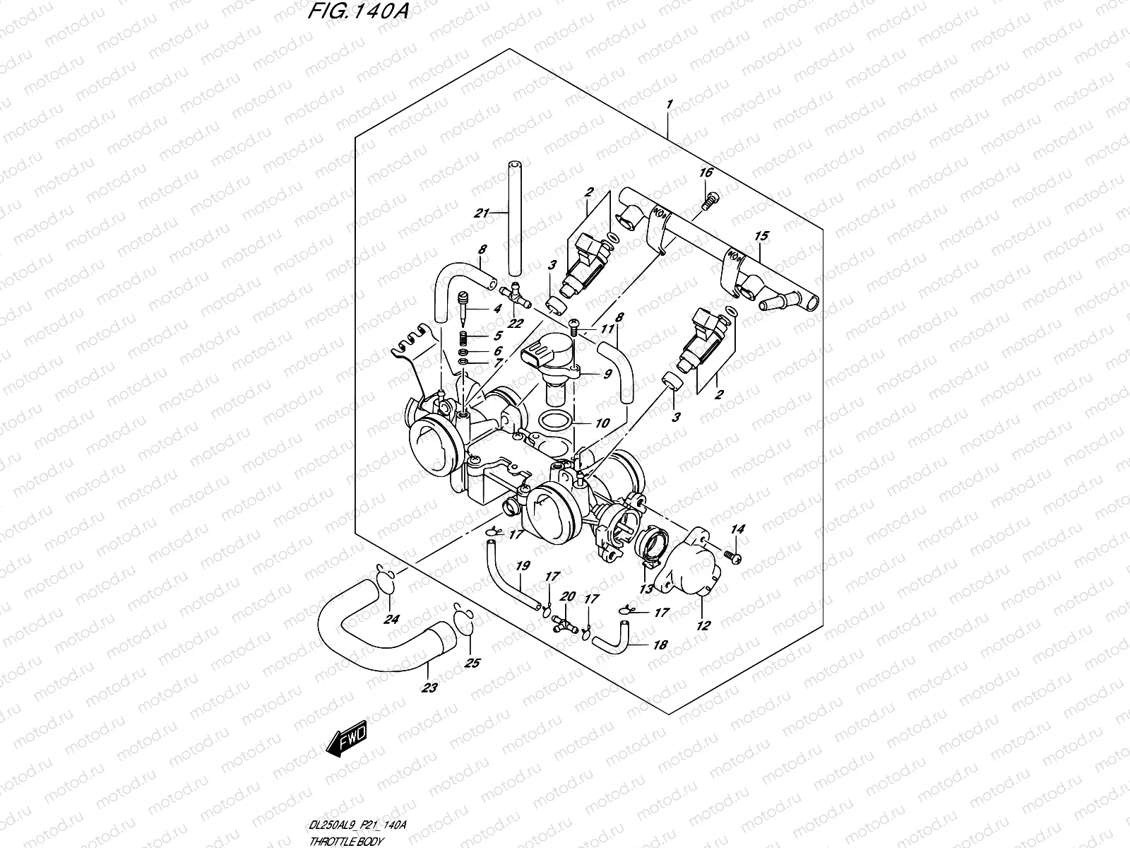 140A - THROTTLE BODY