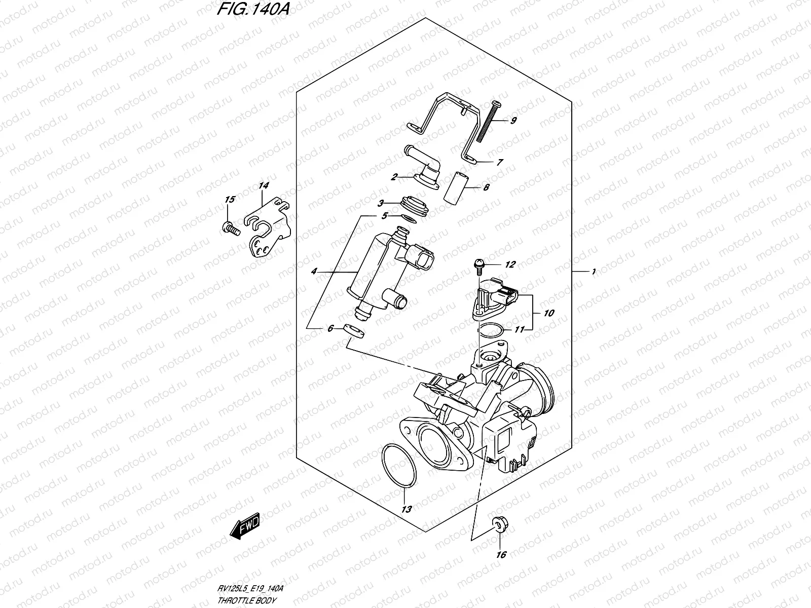140A - THROTTLE BODY