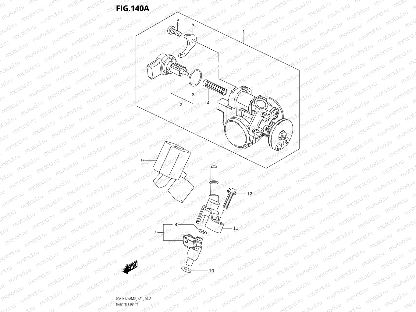 140A - THROTTLE BODY