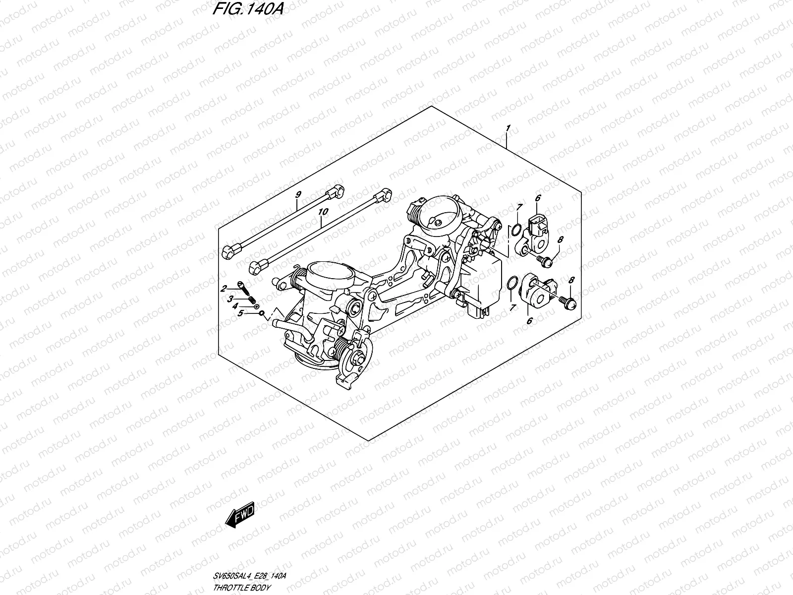 140A - THROTTLE BODY