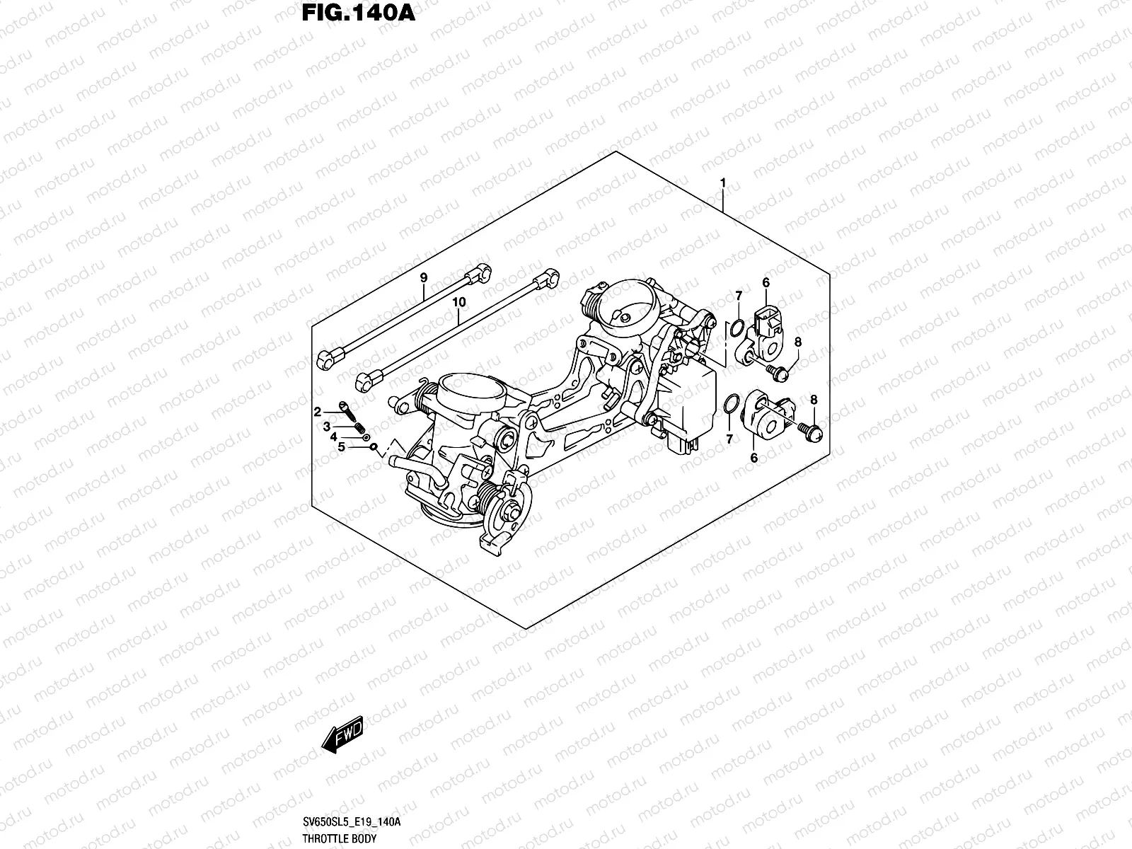 140A - THROTTLE BODY
