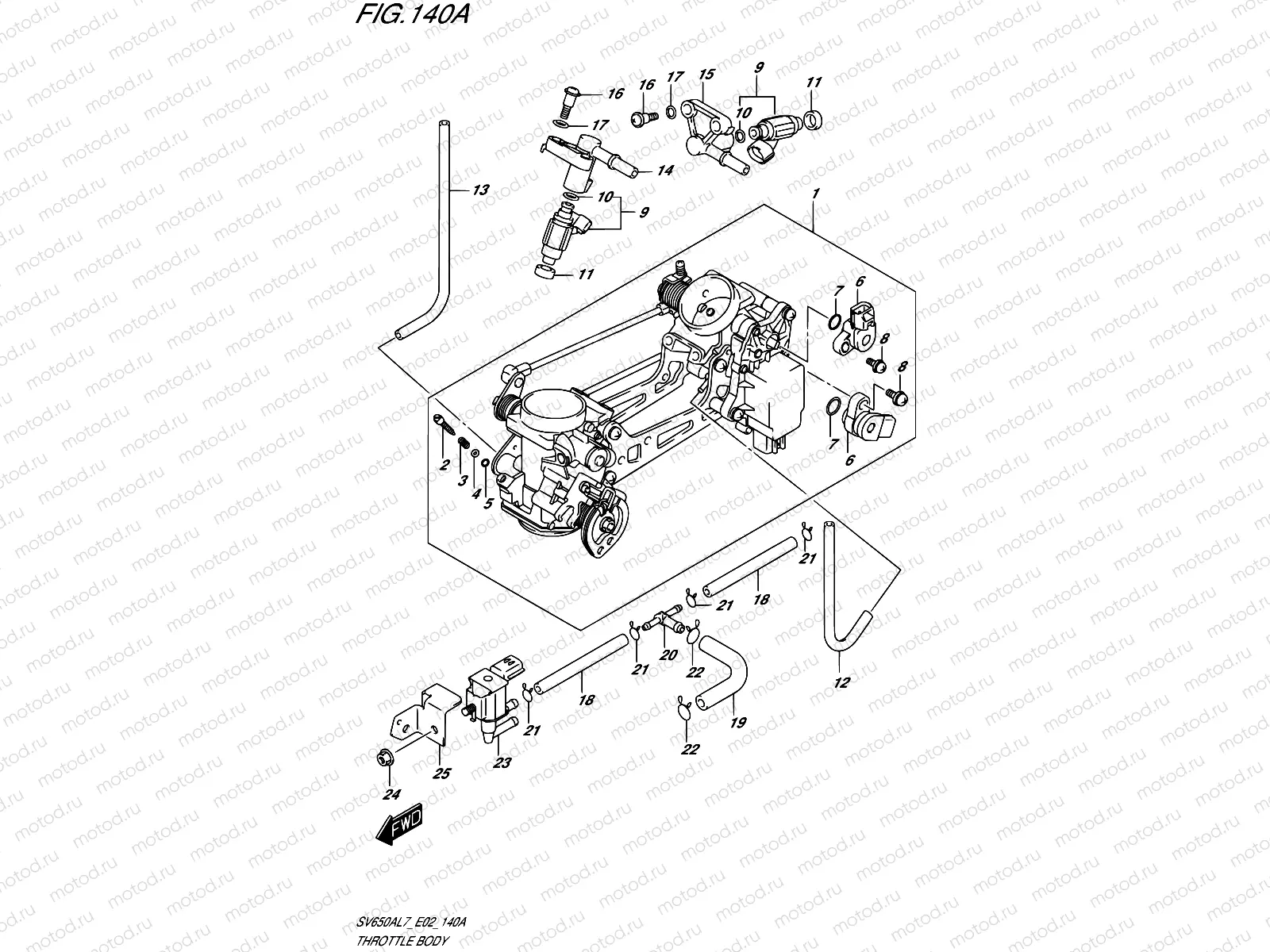 140A - THROTTLE BODY