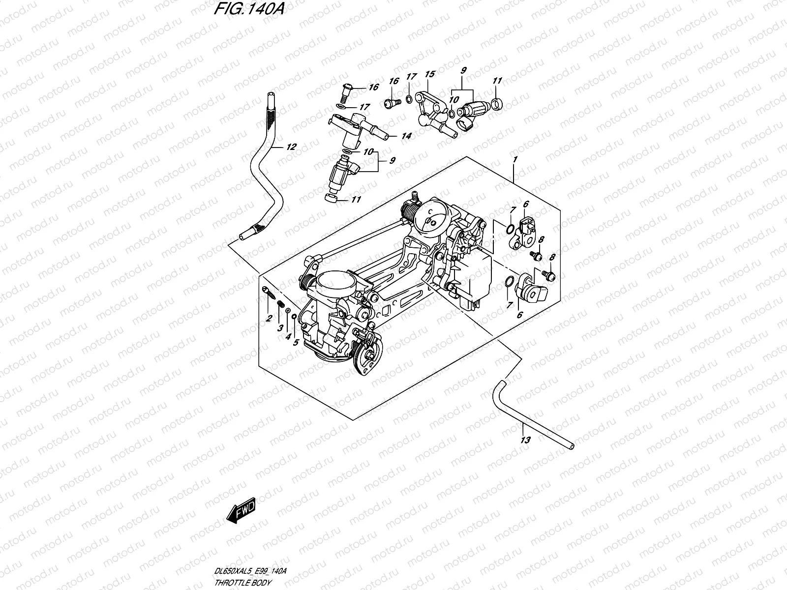 140A - THROTTLE BODY