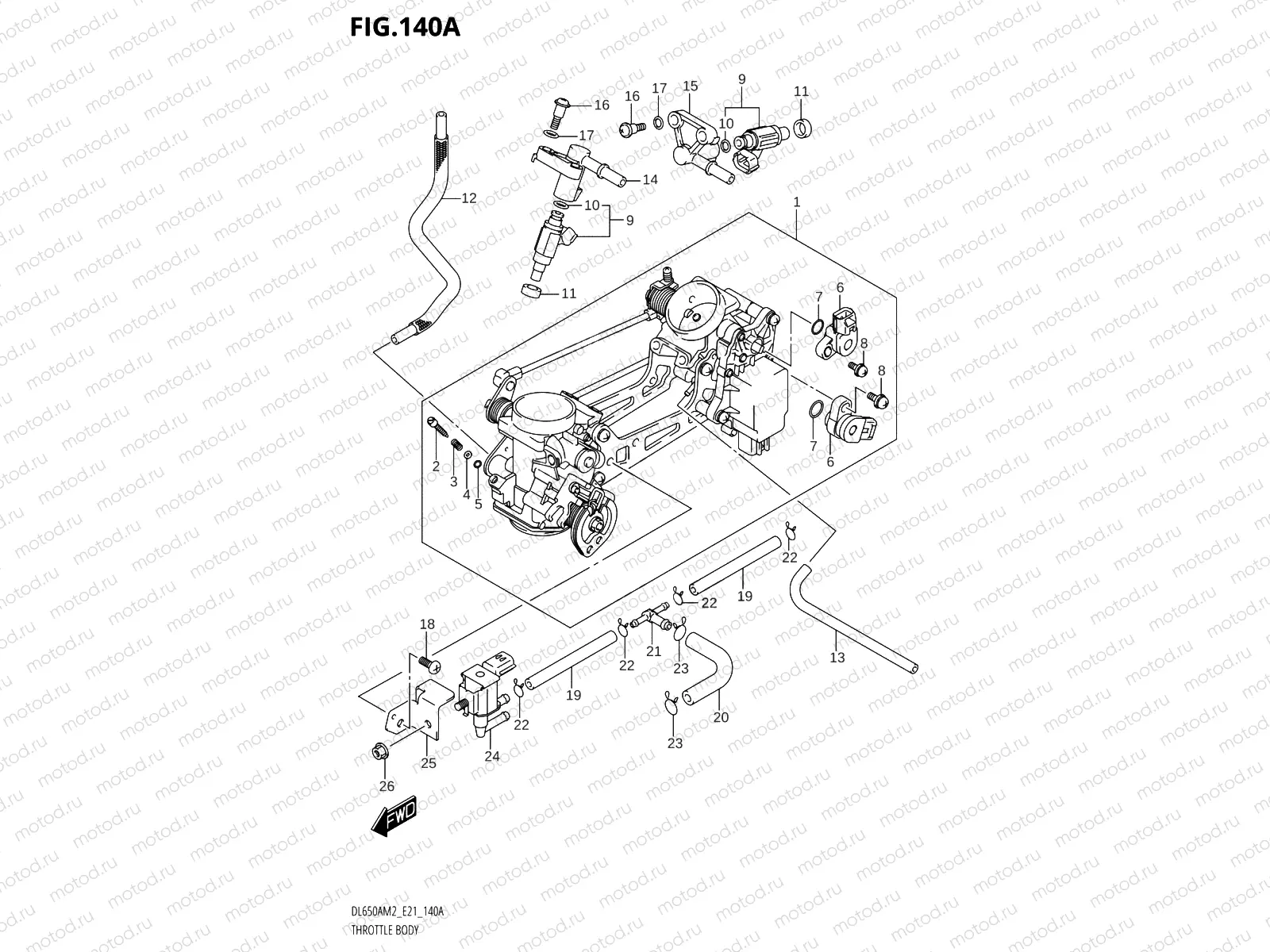 140A - THROTTLE BODY