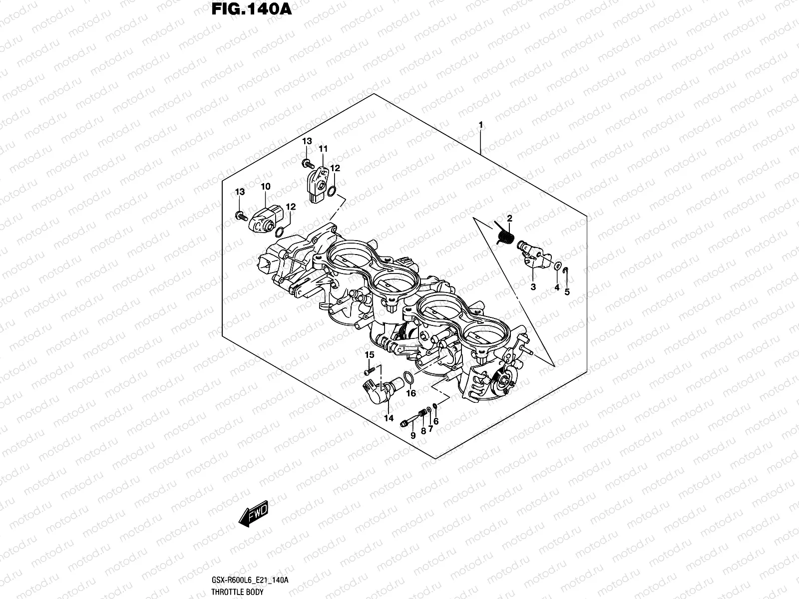 140A - THROTTLE BODY