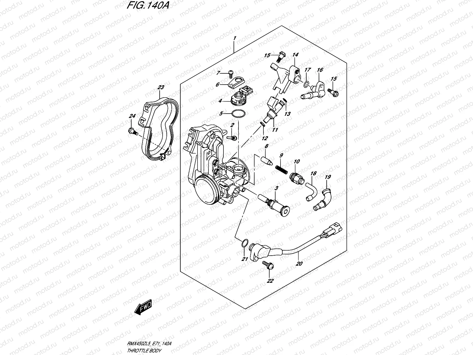 140A - THROTTLE BODY