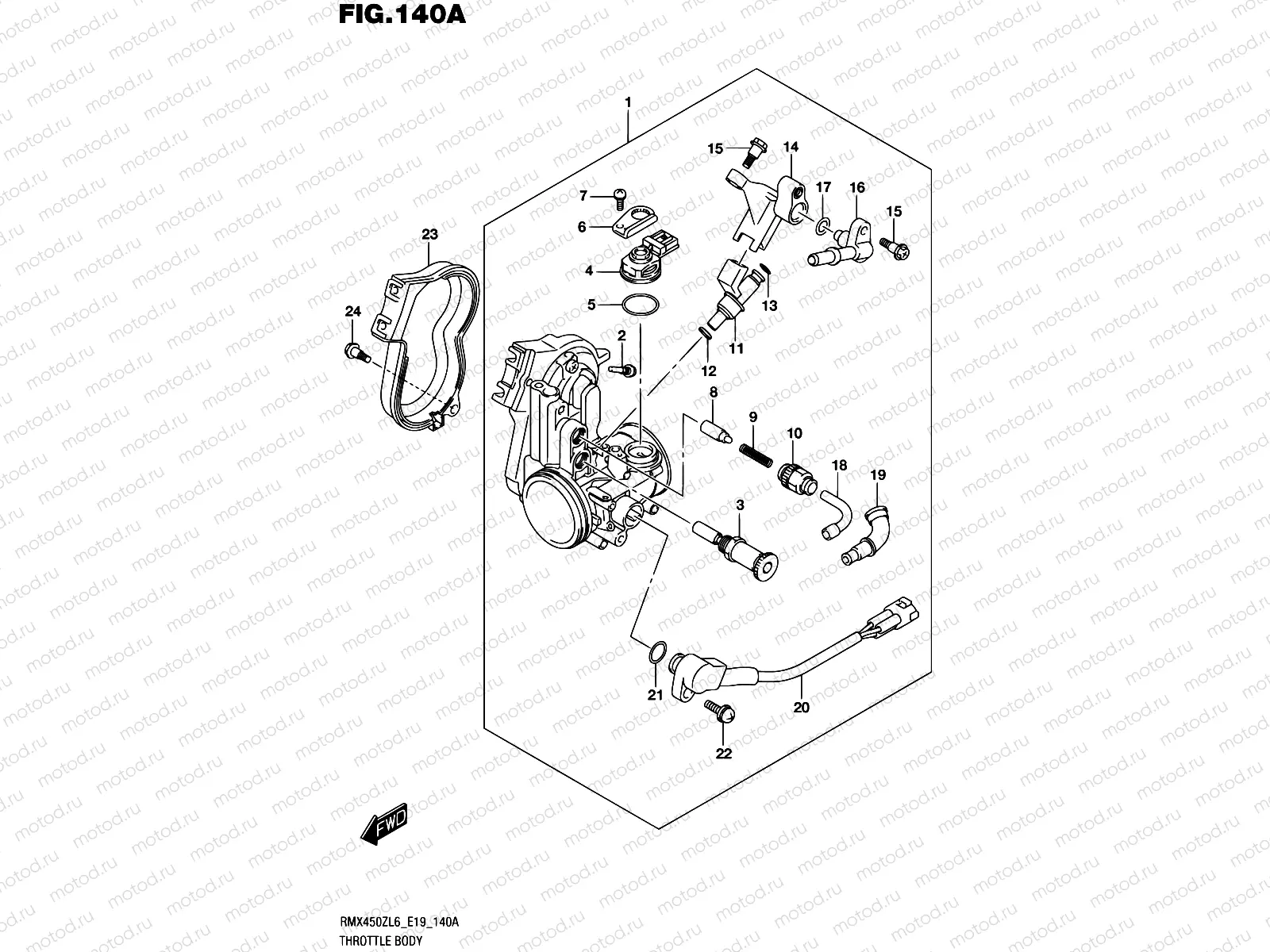 140A - THROTTLE BODY