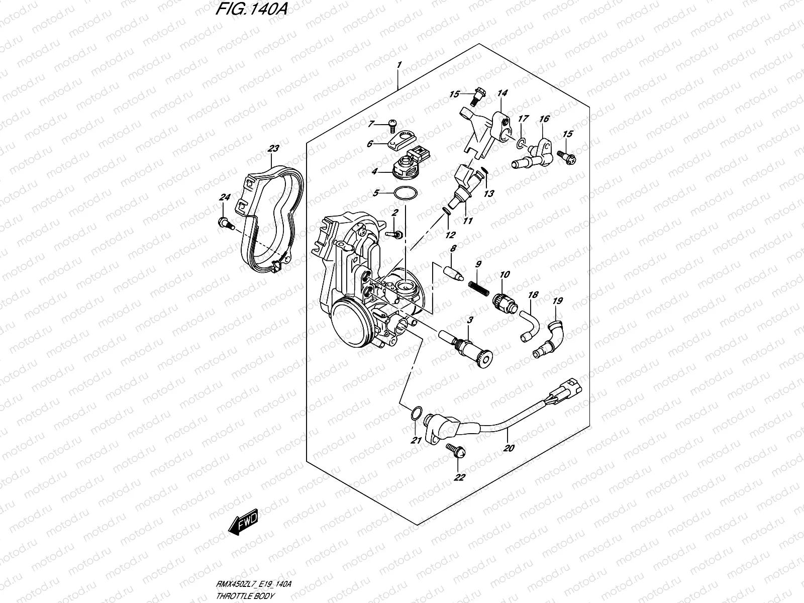 140A - THROTTLE BODY