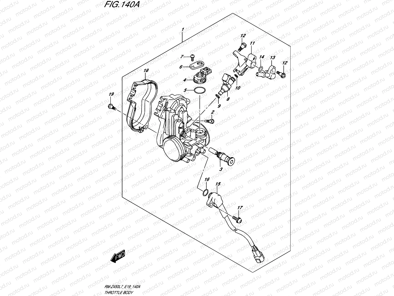 140A - THROTTLE BODY
