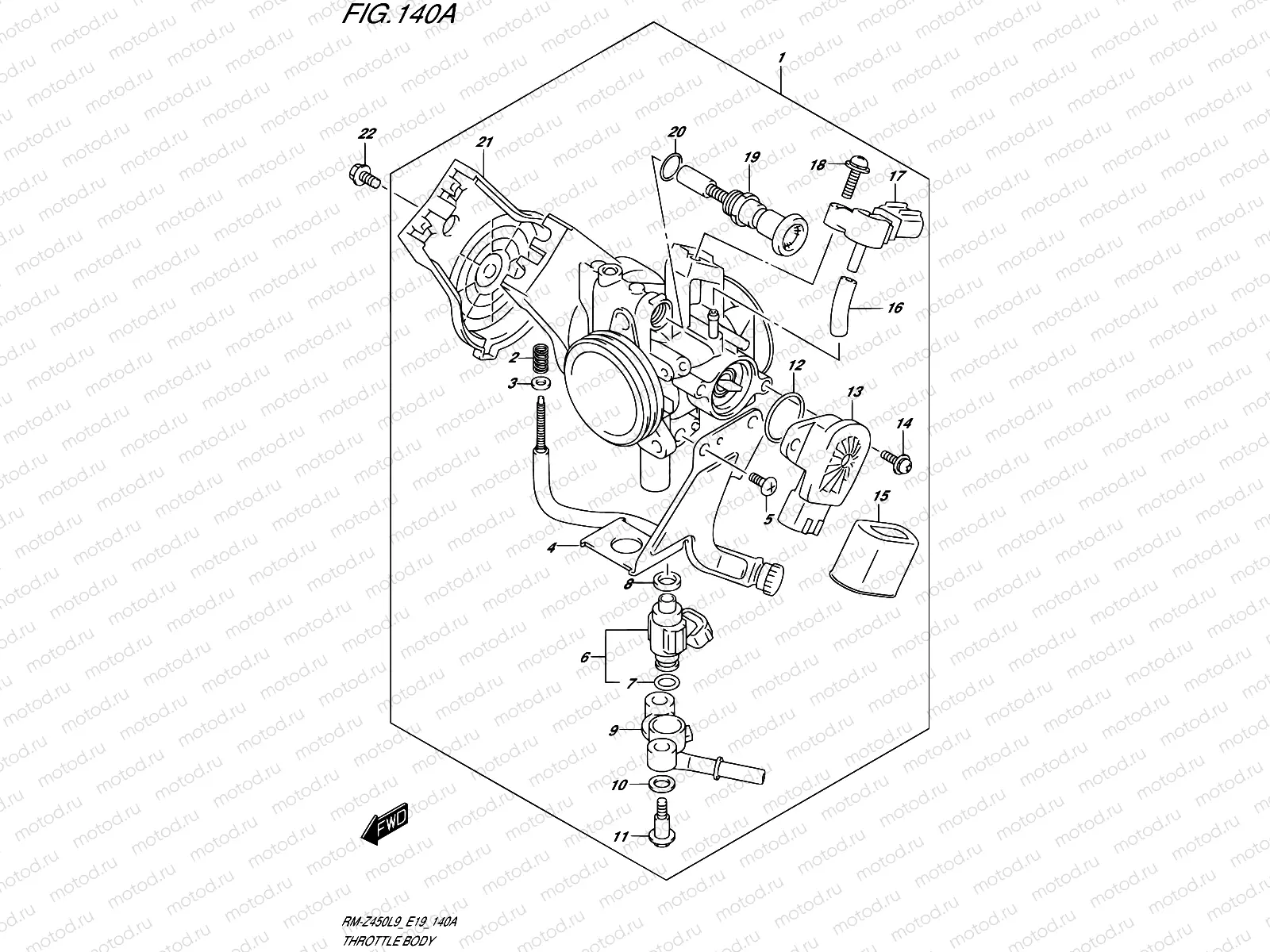 140A - THROTTLE BODY