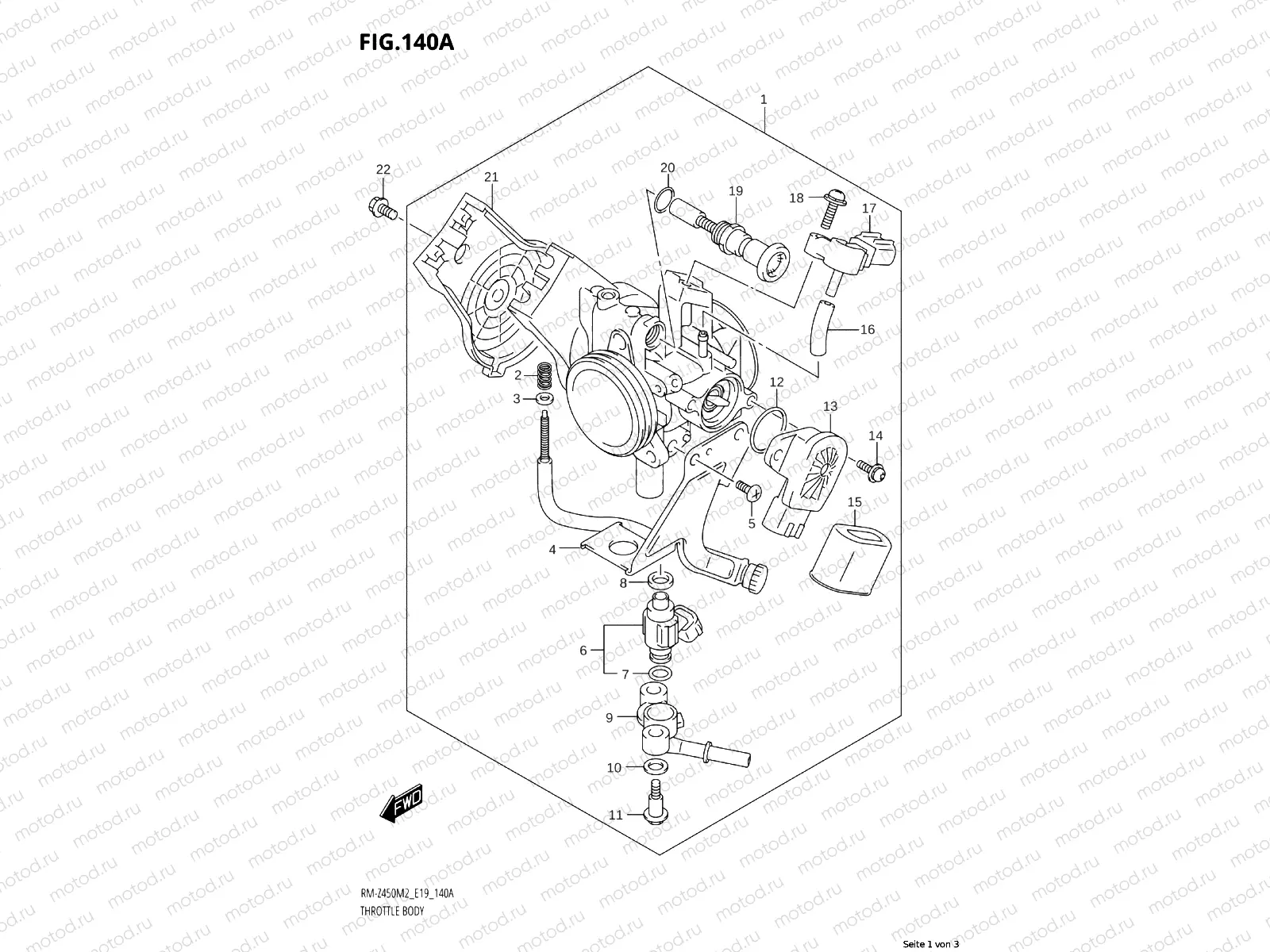 140A - THROTTLE BODY
