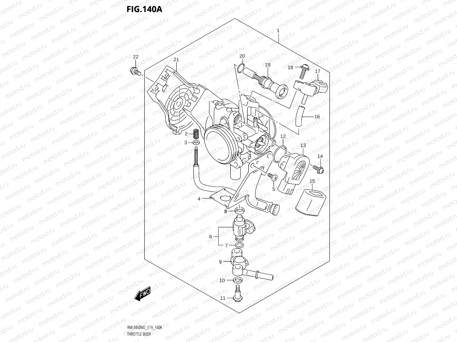 140A - THROTTLE BODY