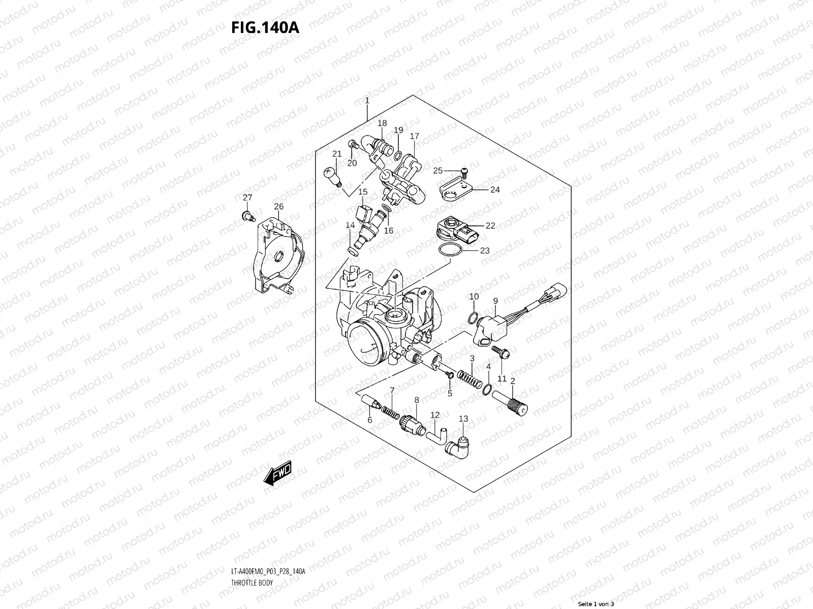 140A - THROTTLE BODY