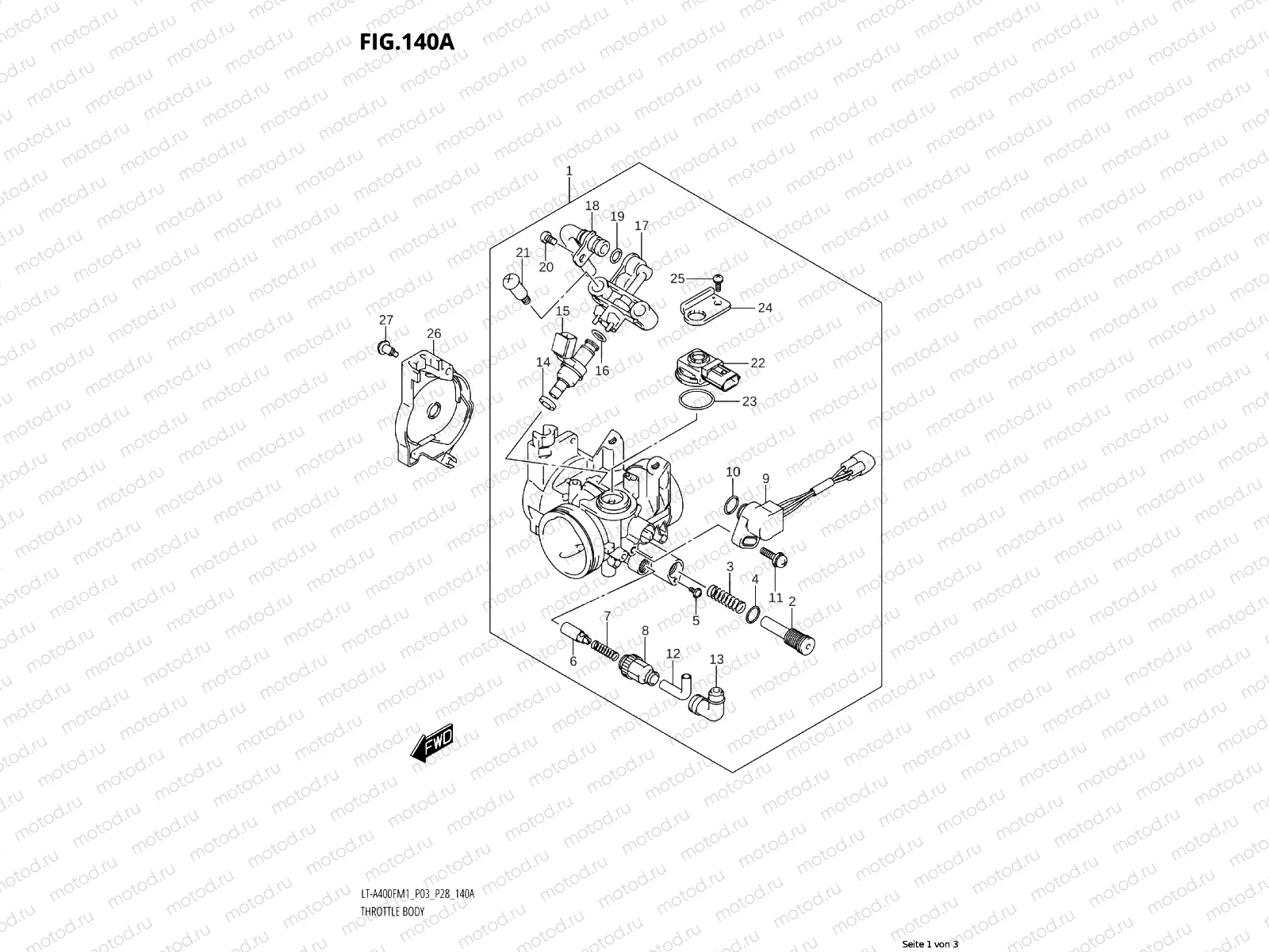 140A - THROTTLE BODY