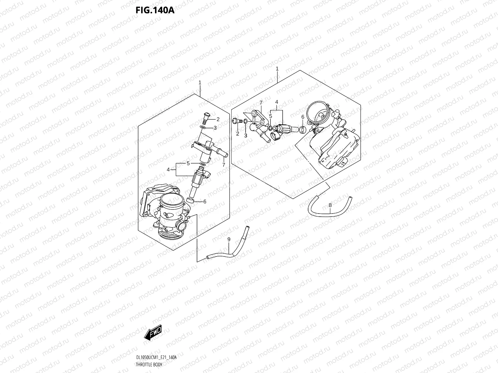 140A - THROTTLE BODY