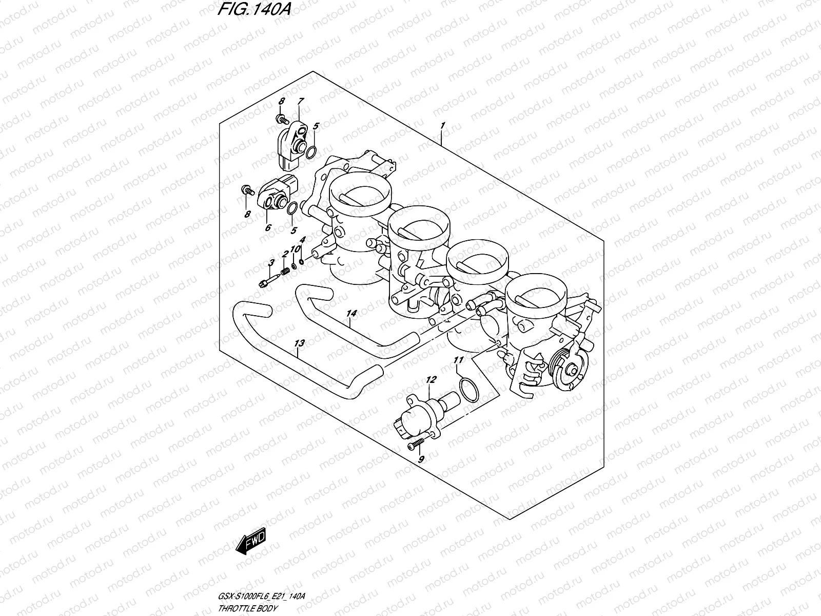 140A - THROTTLE BODY