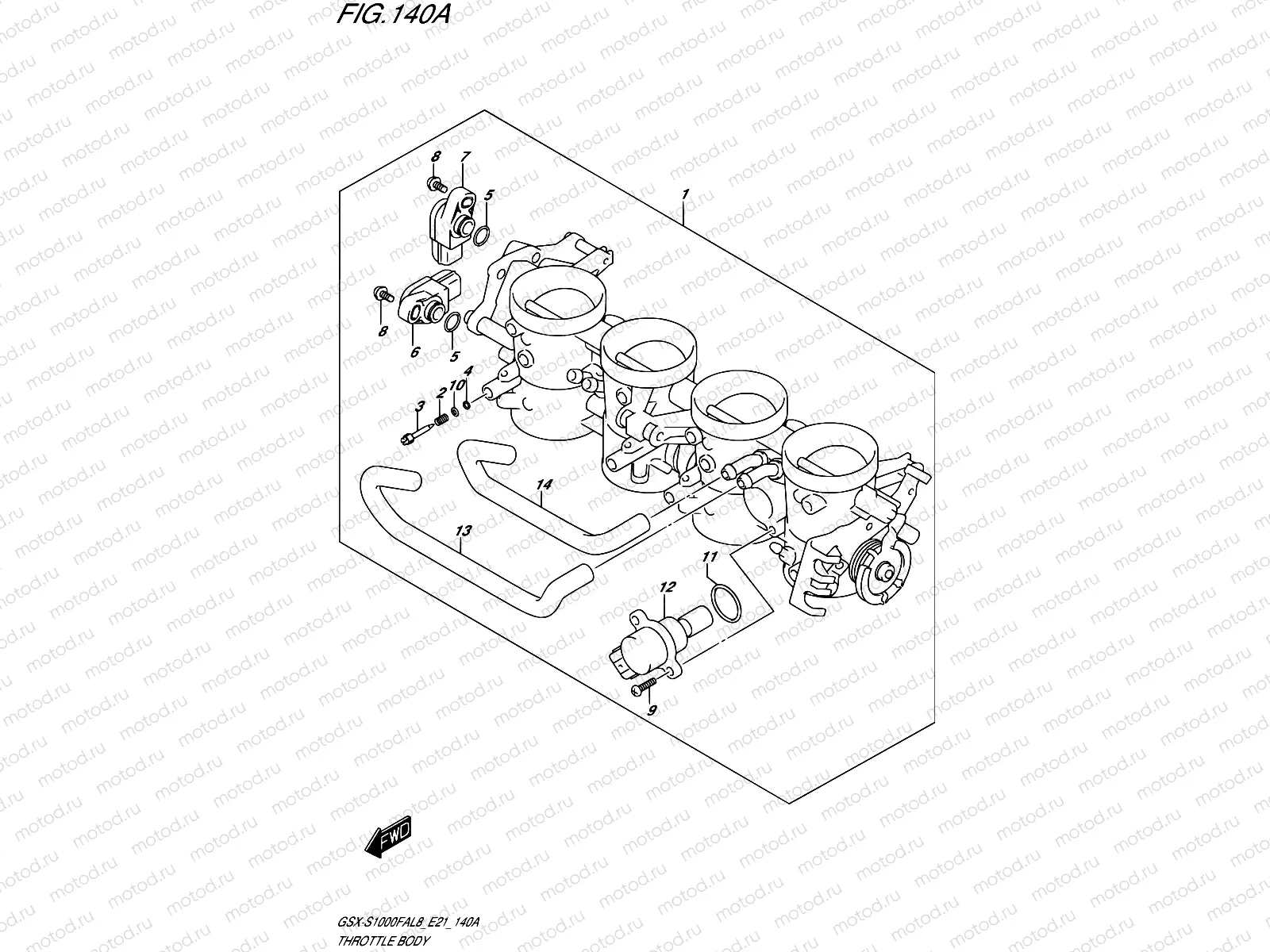 140A - THROTTLE BODY