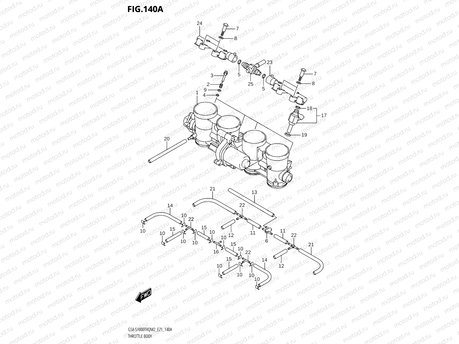 140A - THROTTLE BODY
