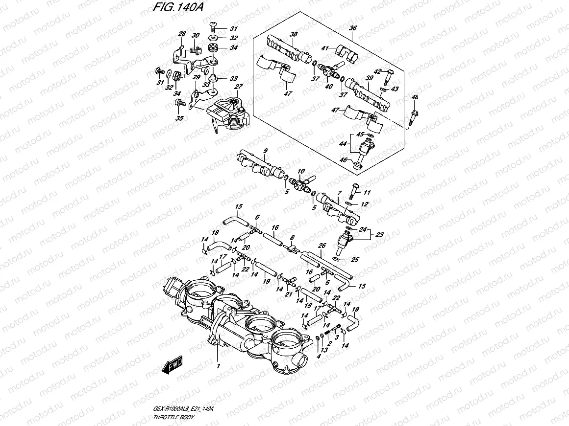 140A - THROTTLE BODY