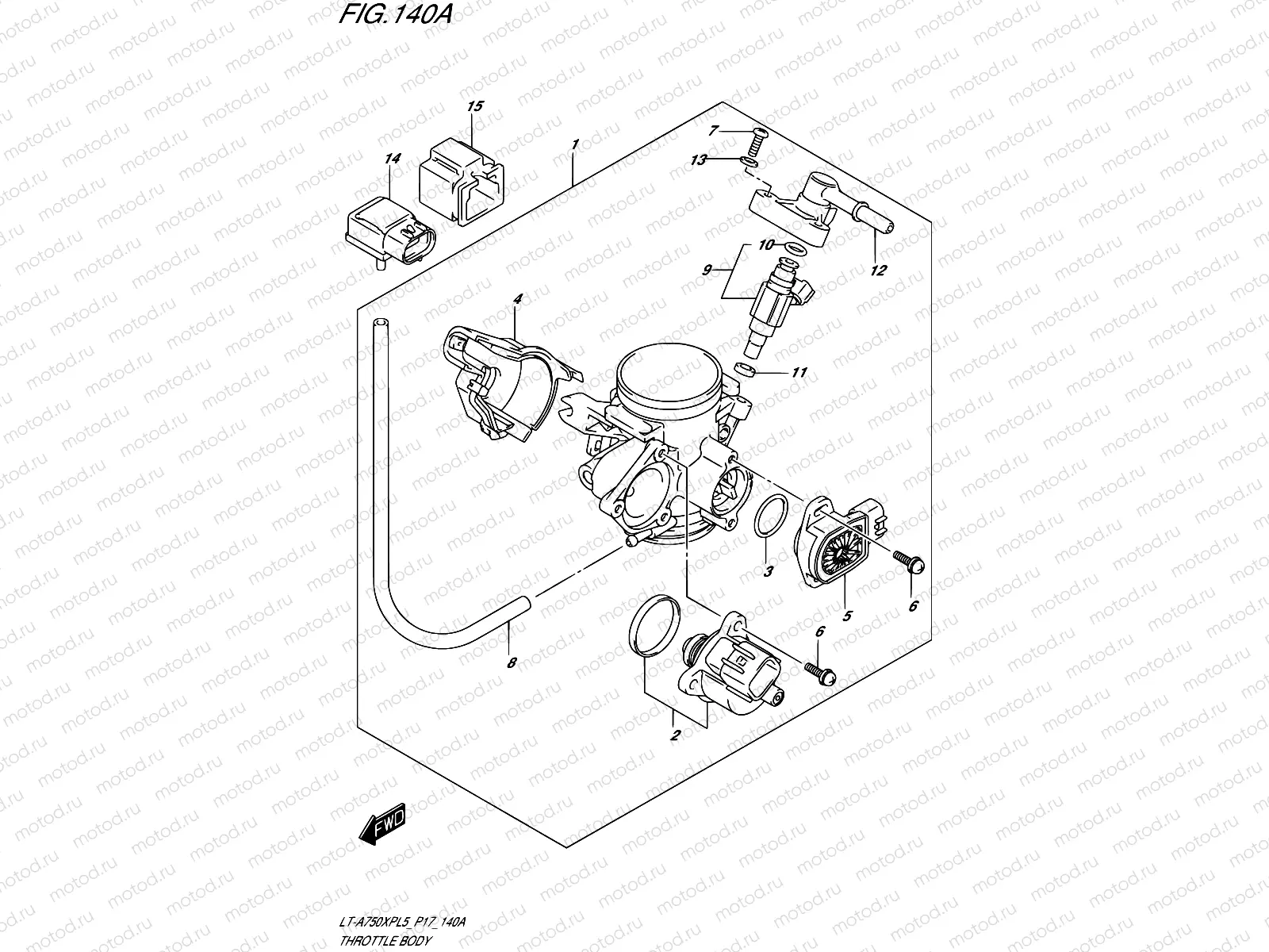 140A - THROTTLE BODY