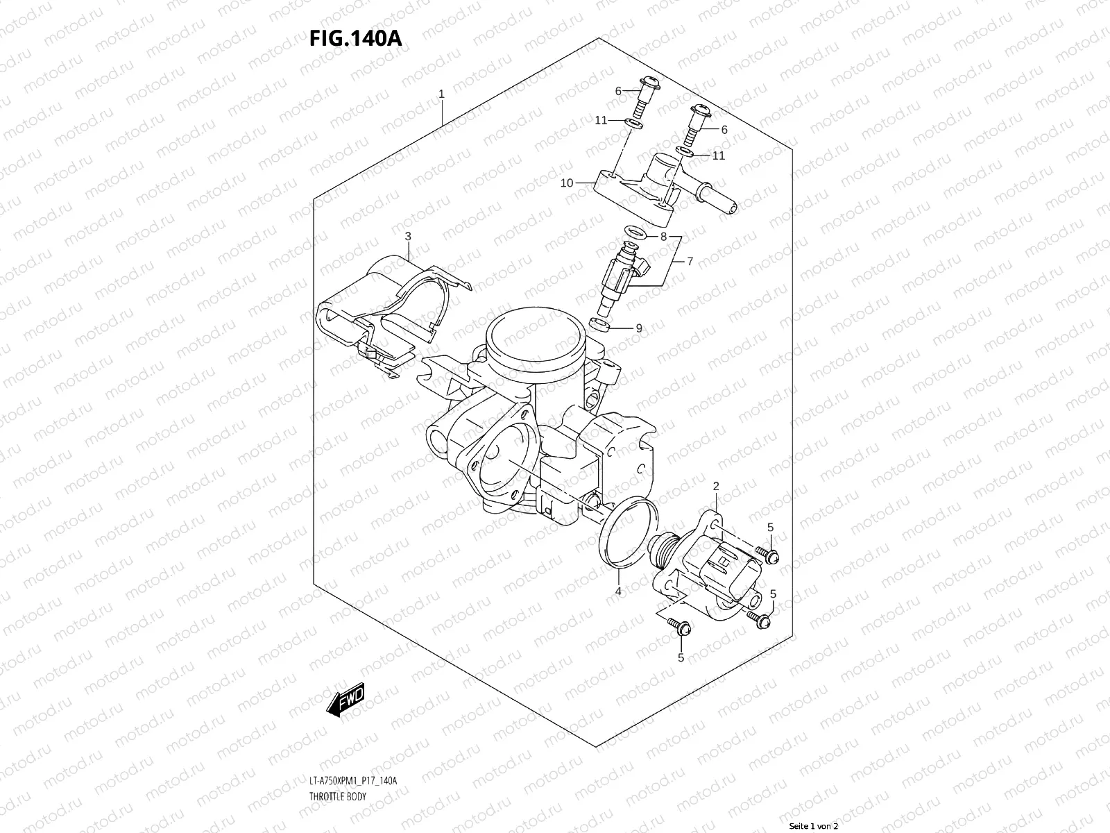 140A - THROTTLE BODY