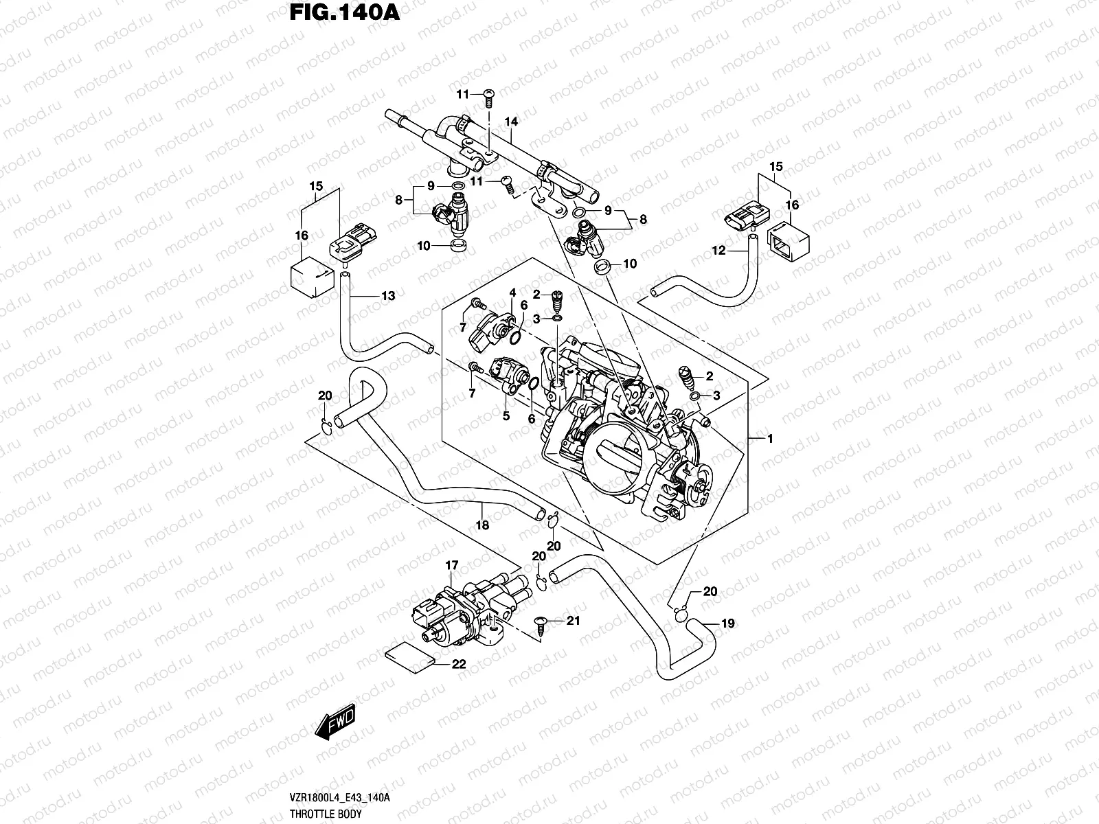 140A - THROTTLE BODY