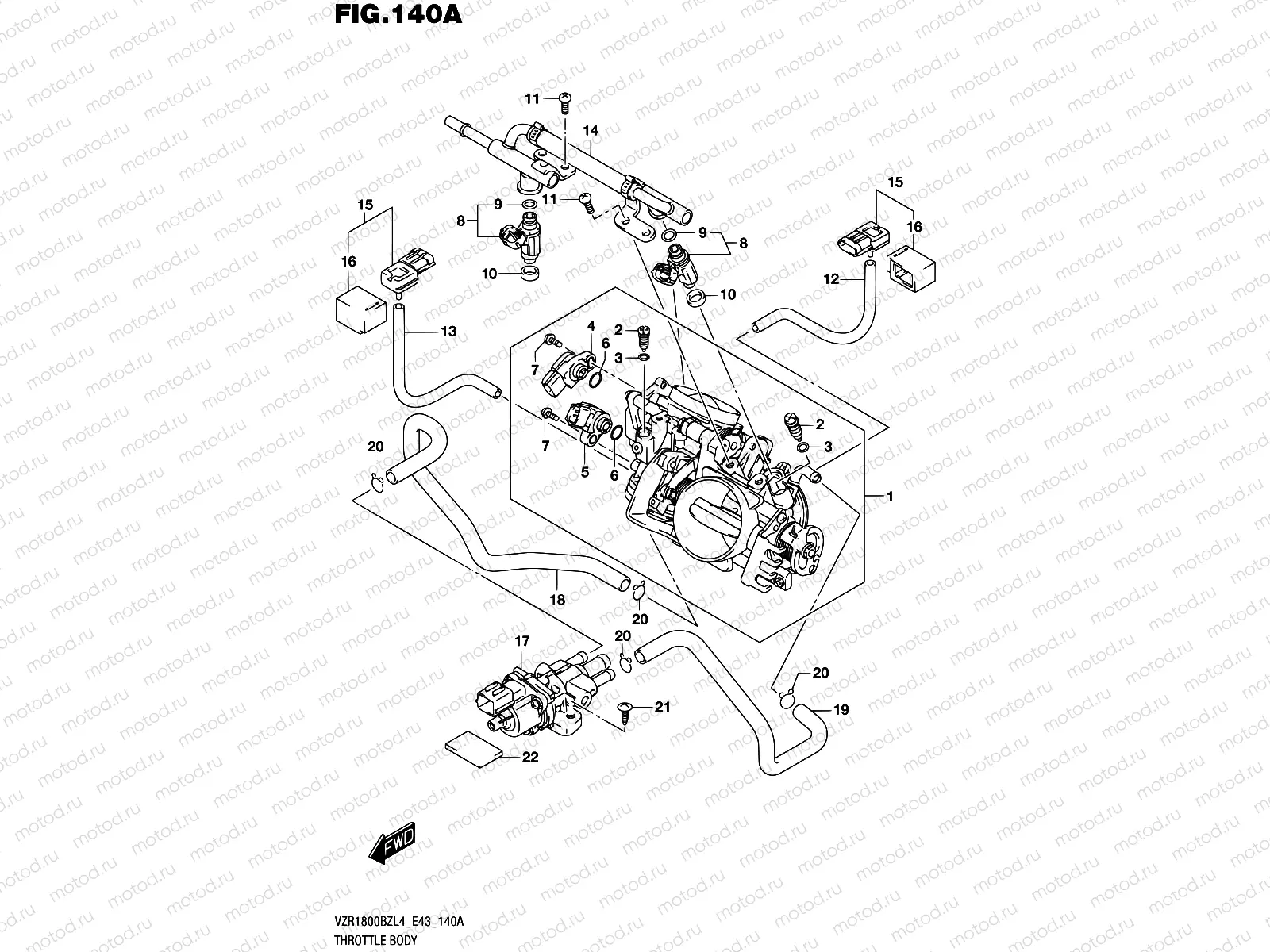 140A - THROTTLE BODY