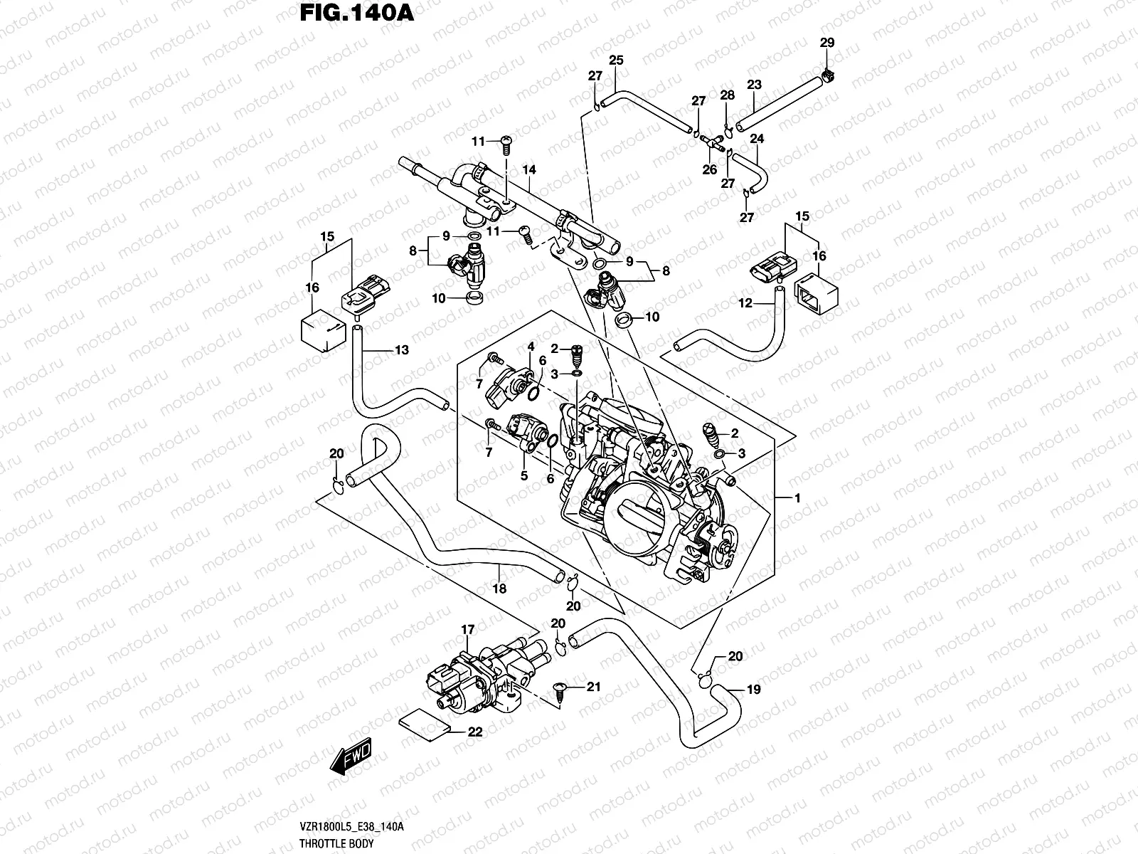 140A - THROTTLE BODY
