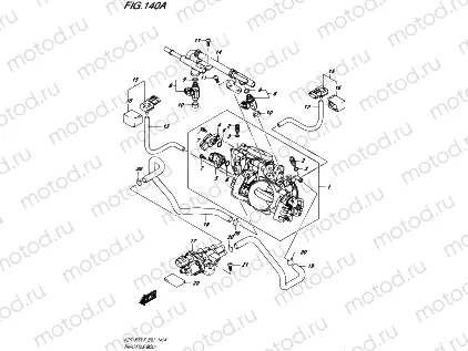 140A - THROTTLE BODY