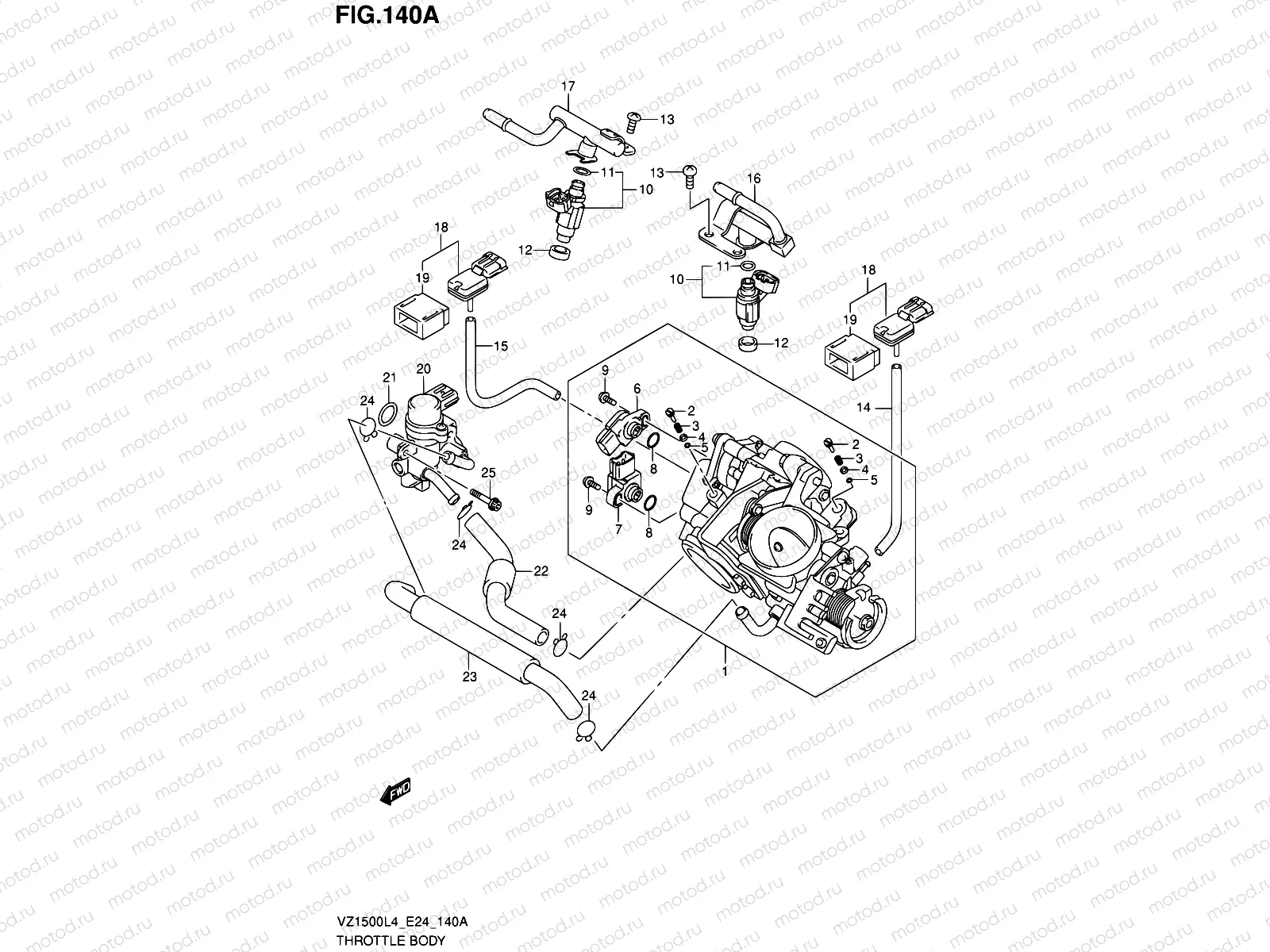 140A - THROTTLE BODY