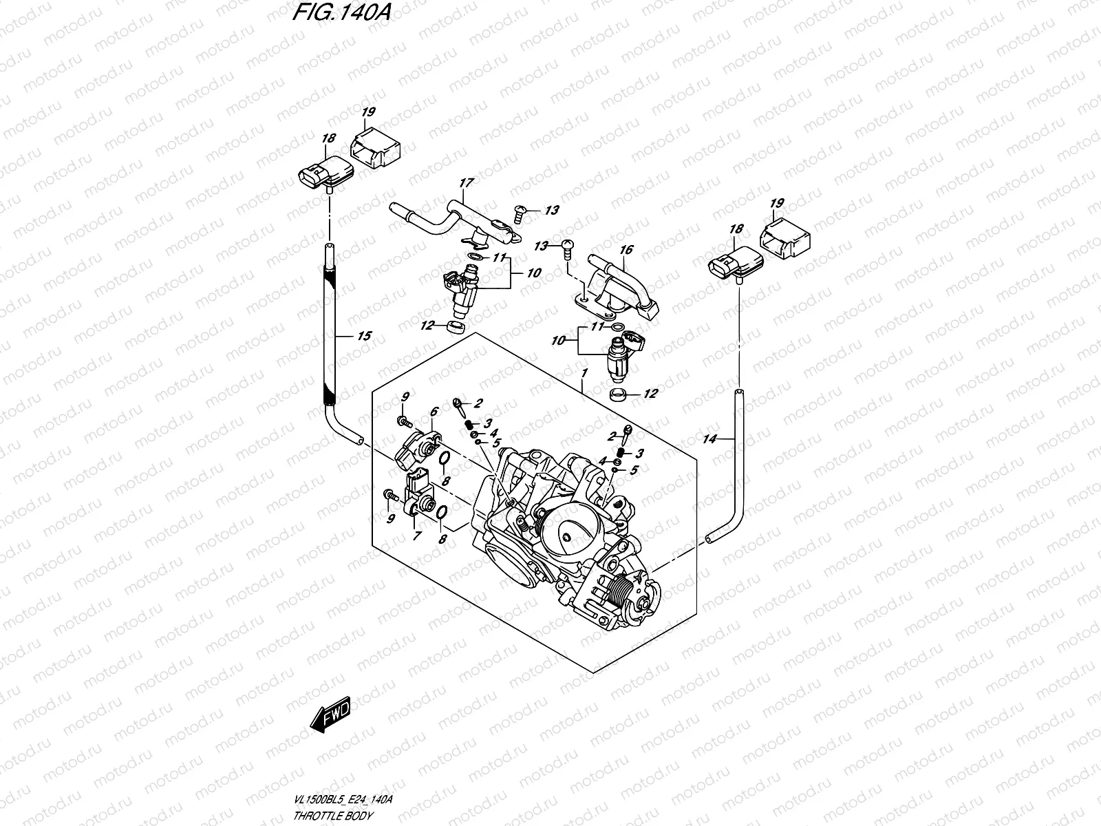 140A - THROTTLE BODY